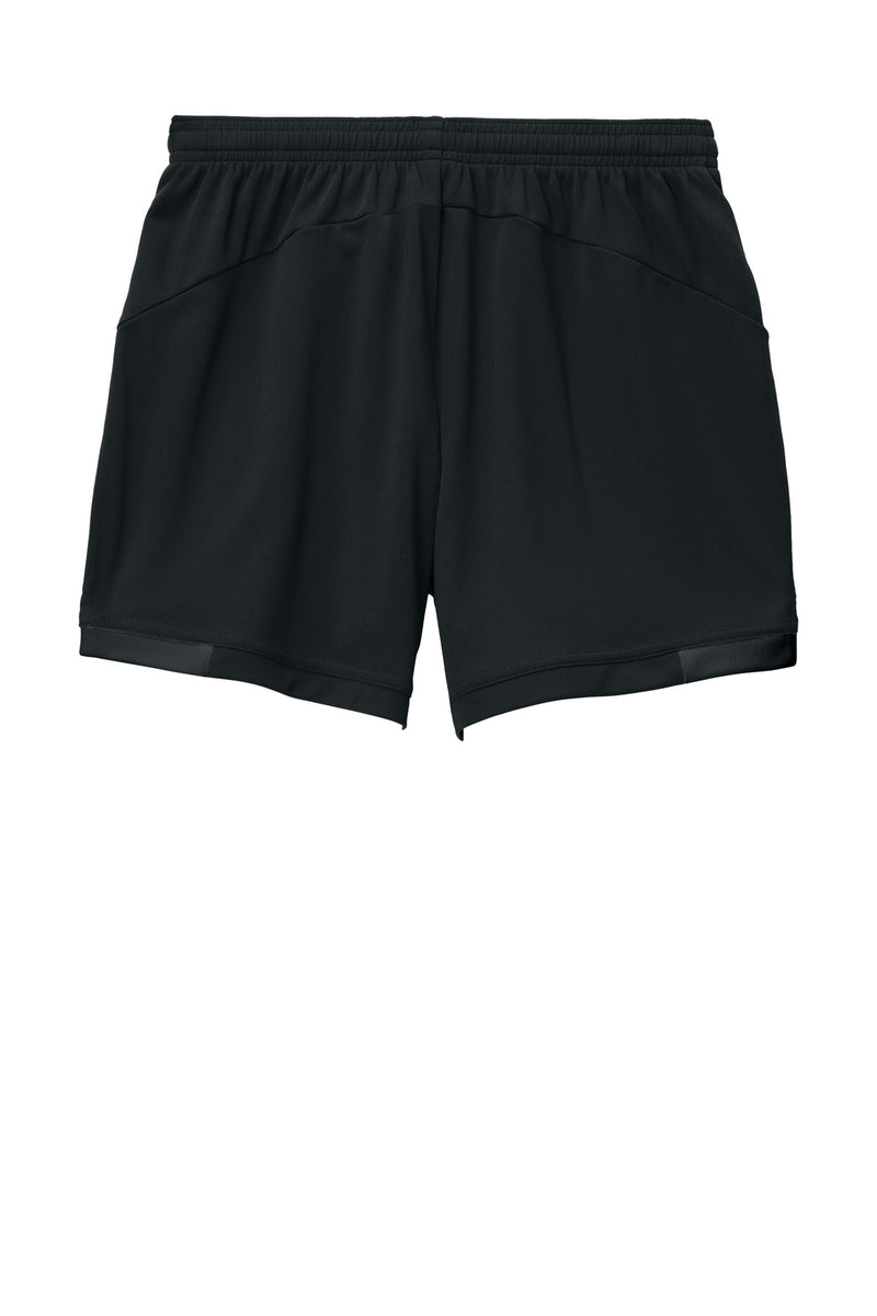 Sport-Tek Women's Club 5  Short - Black/ Black