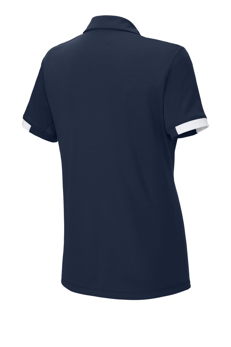 Sport-Tek Women's Club Colorblock Polo - True Navy/ White