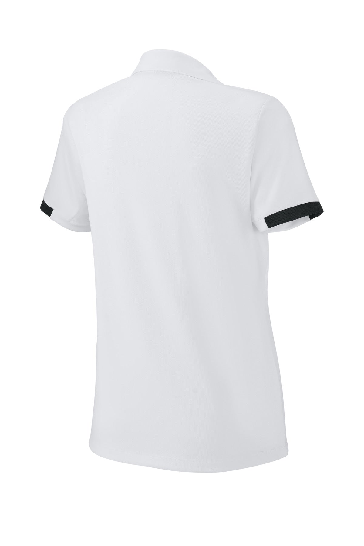 Sport-Tek Women's Club Colorblock Polo - White/ Black