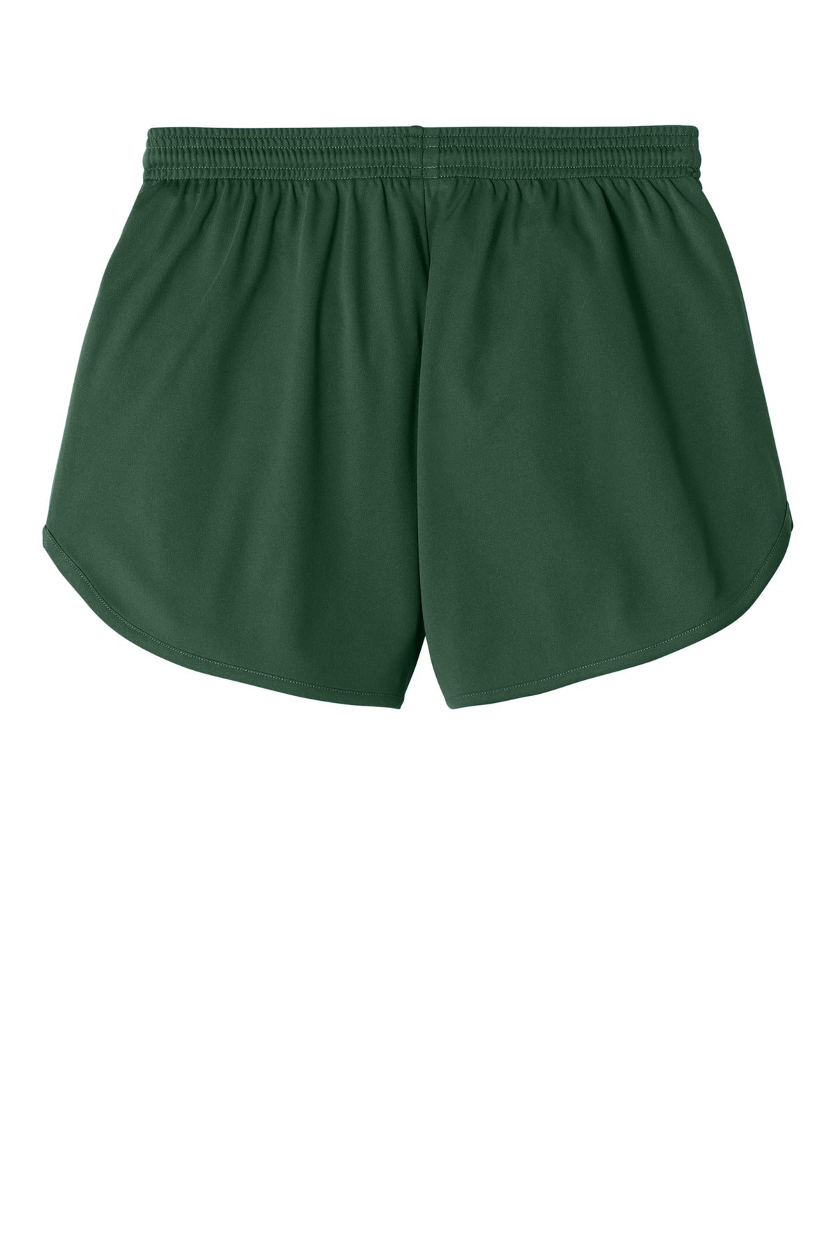 Sport-Tek Women's Club 3  Track Short - Forest Green