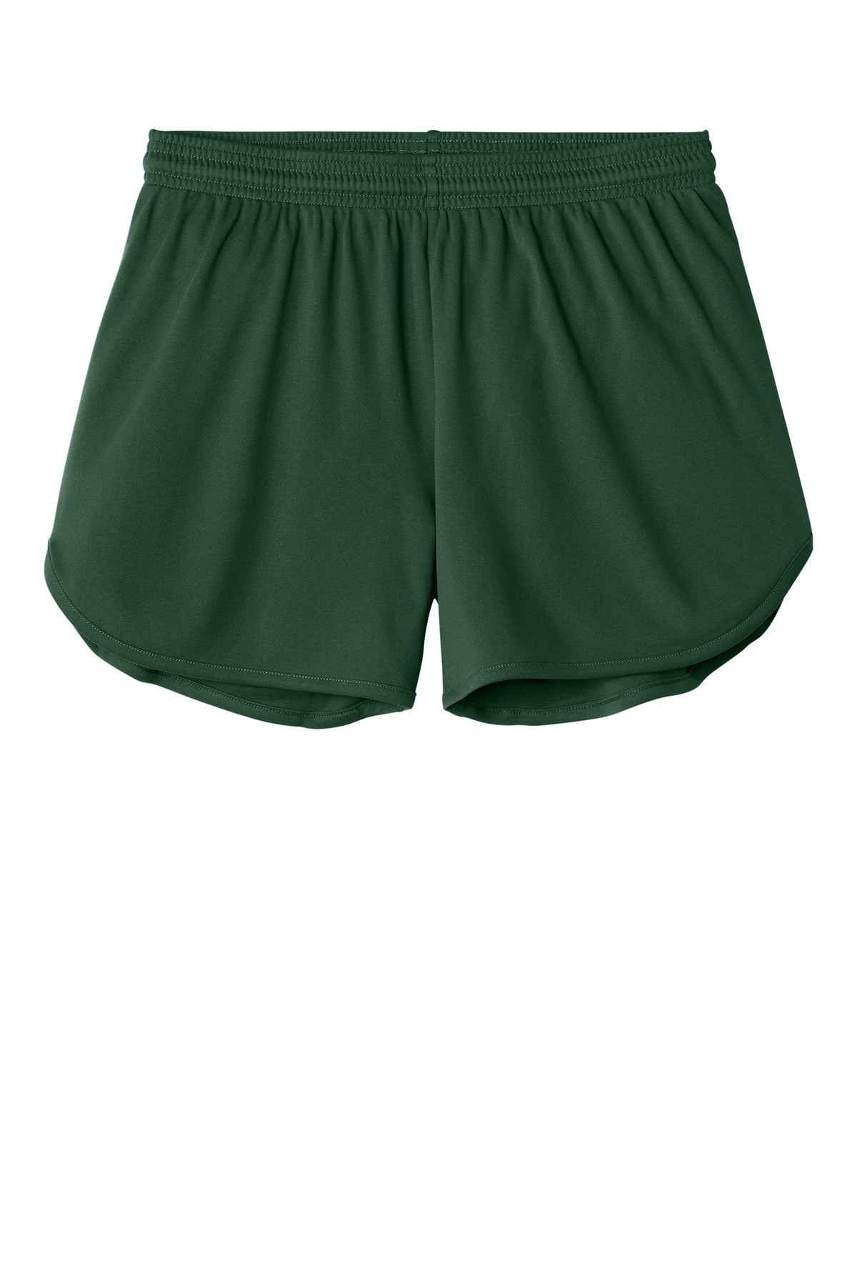 Sport-Tek Women's Club 3  Track Short - Forest Green
