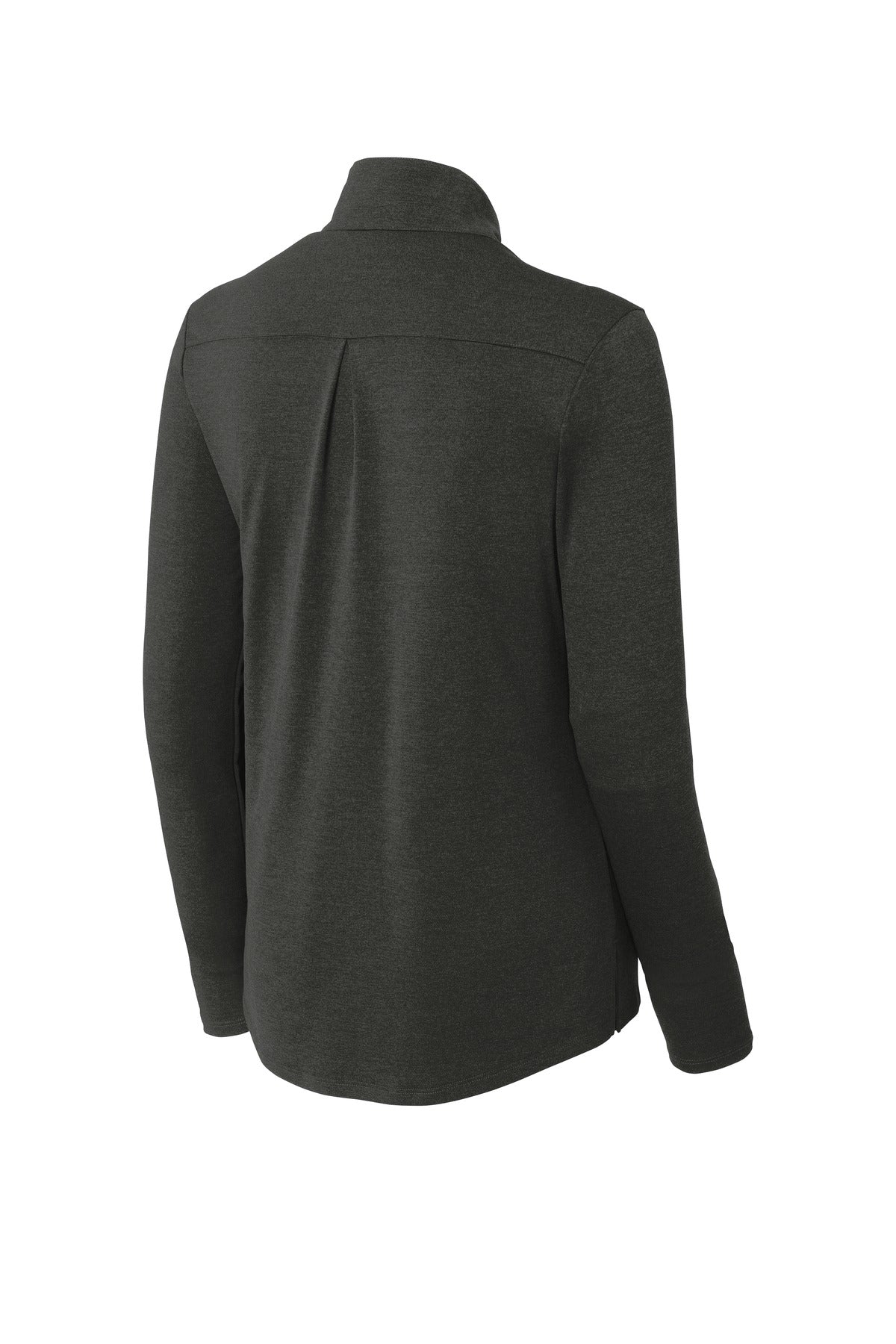 Sport-Tek  Women's Endeavor 1/2-Zip Pullover - Black Heather