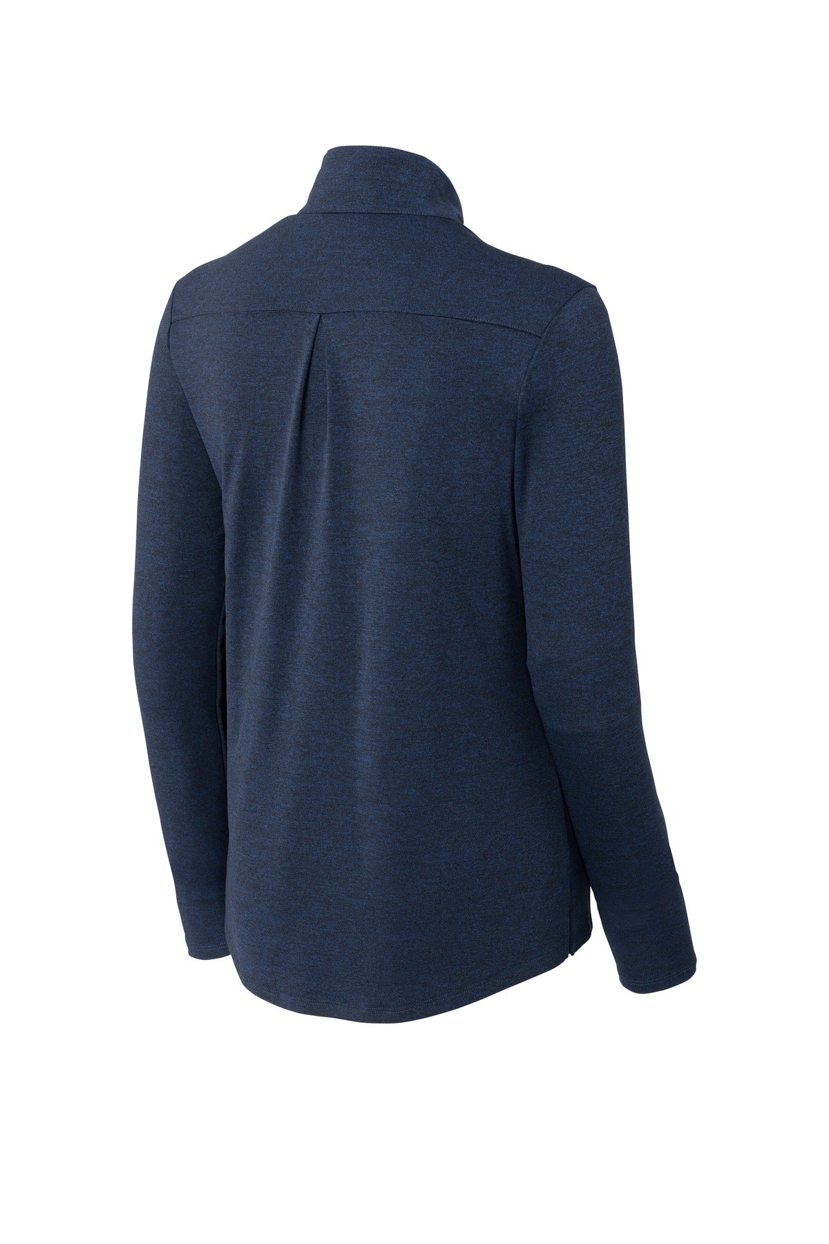 Sport-Tek  Women's Endeavor 1/2-Zip Pullover - Dark Royal Heather