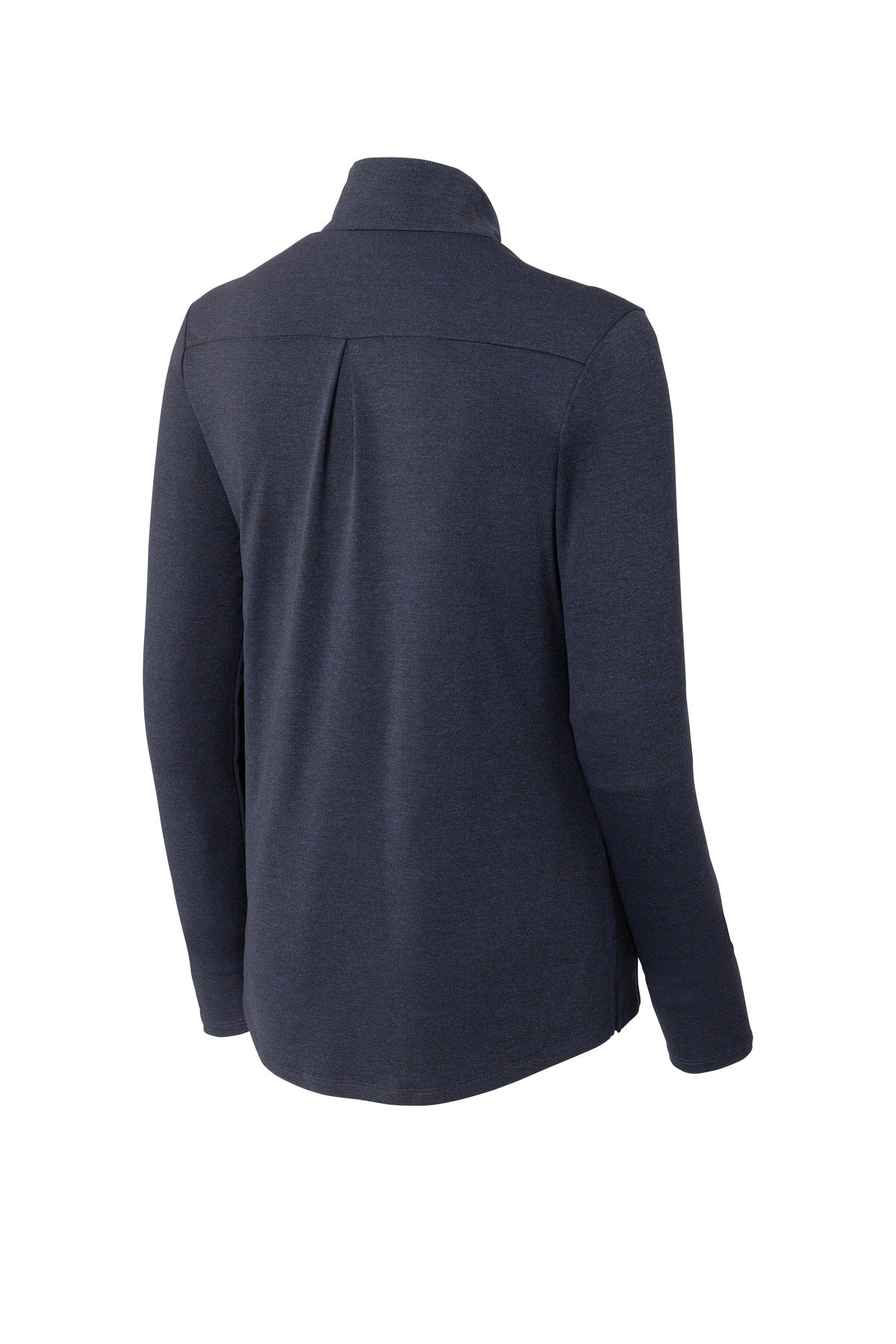 Sport-Tek  Women's Endeavor 1/2-Zip Pullover - Deep Navy Heather