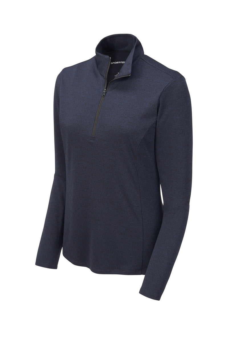 Sport-Tek  Women's Endeavor 1/2-Zip Pullover - Deep Navy Heather