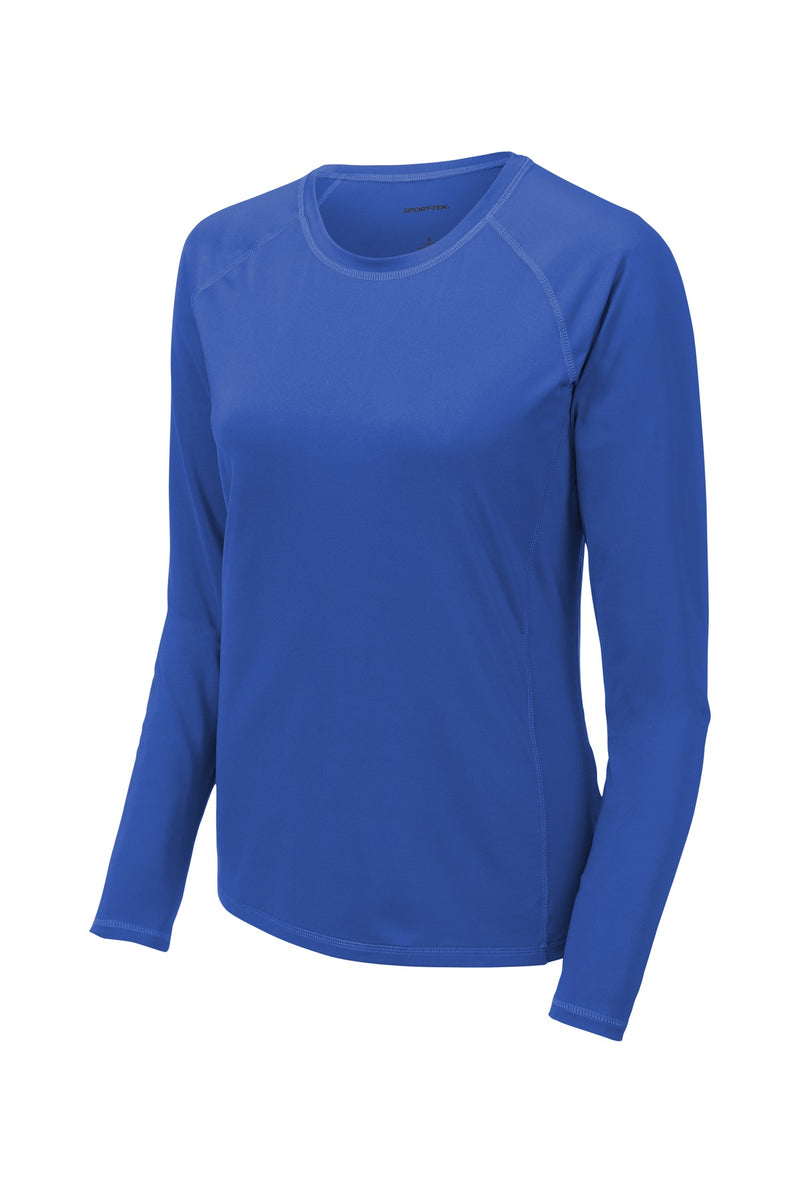 Sport-Tek  Women's Long Sleeve Rashguard Tee - True Royal