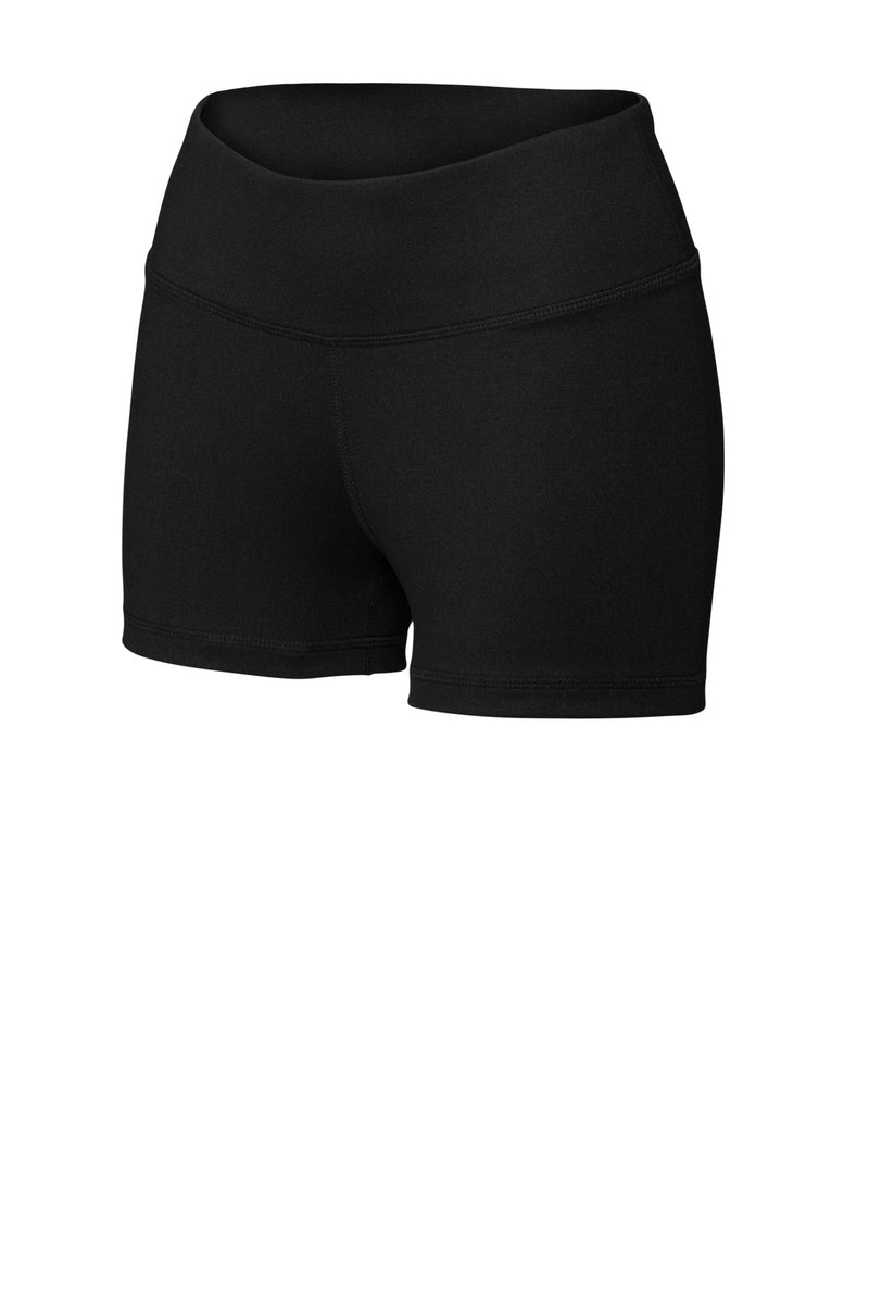 Sport-Tek Women's Interval 3  Short - Black