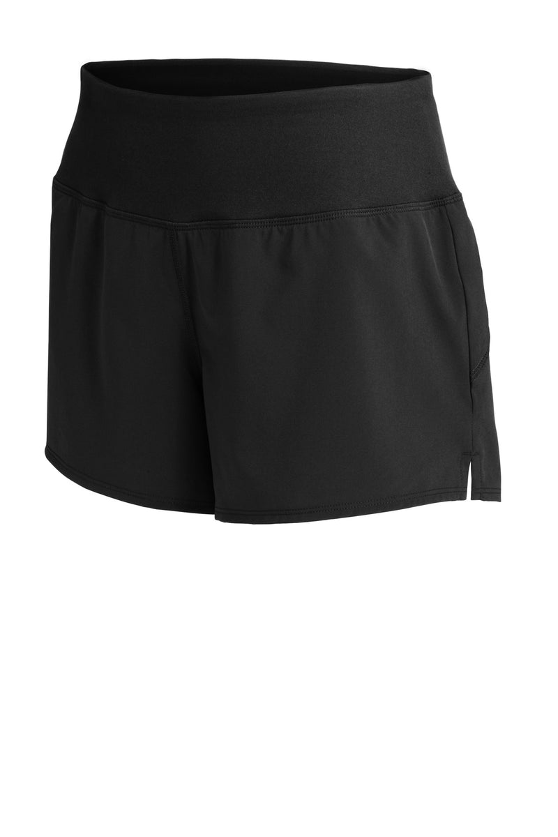 Sport-Tek Women's Repeat Short - Black