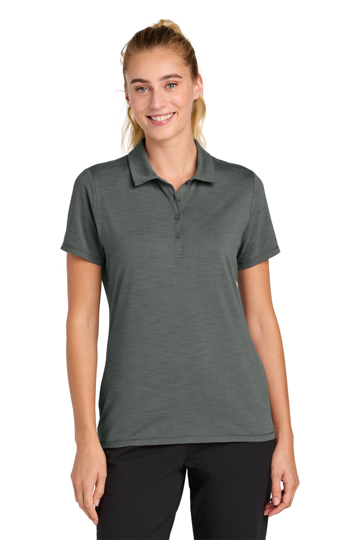 Sport-Tek Women's Versa Polo - Shadow Grey