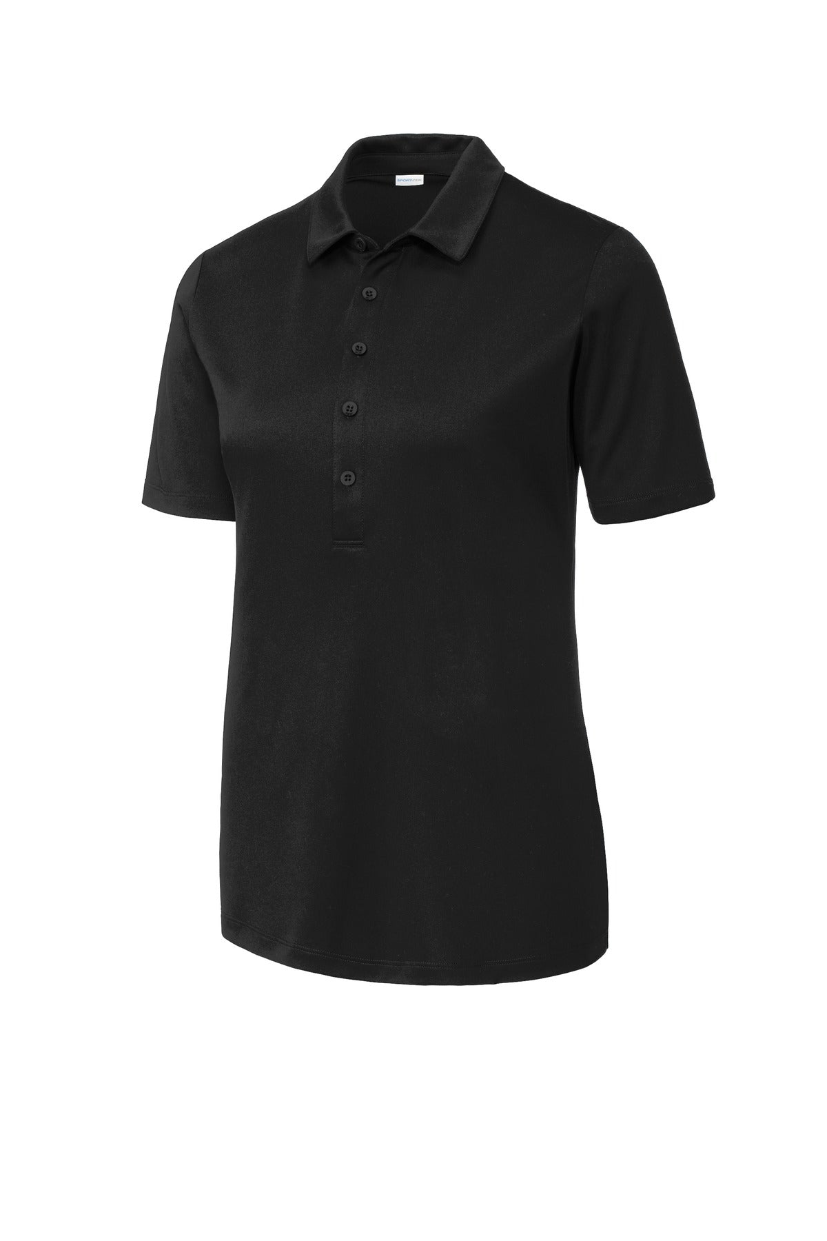 Sport-Tek Women's Posi-UV  Pro Polo - Black