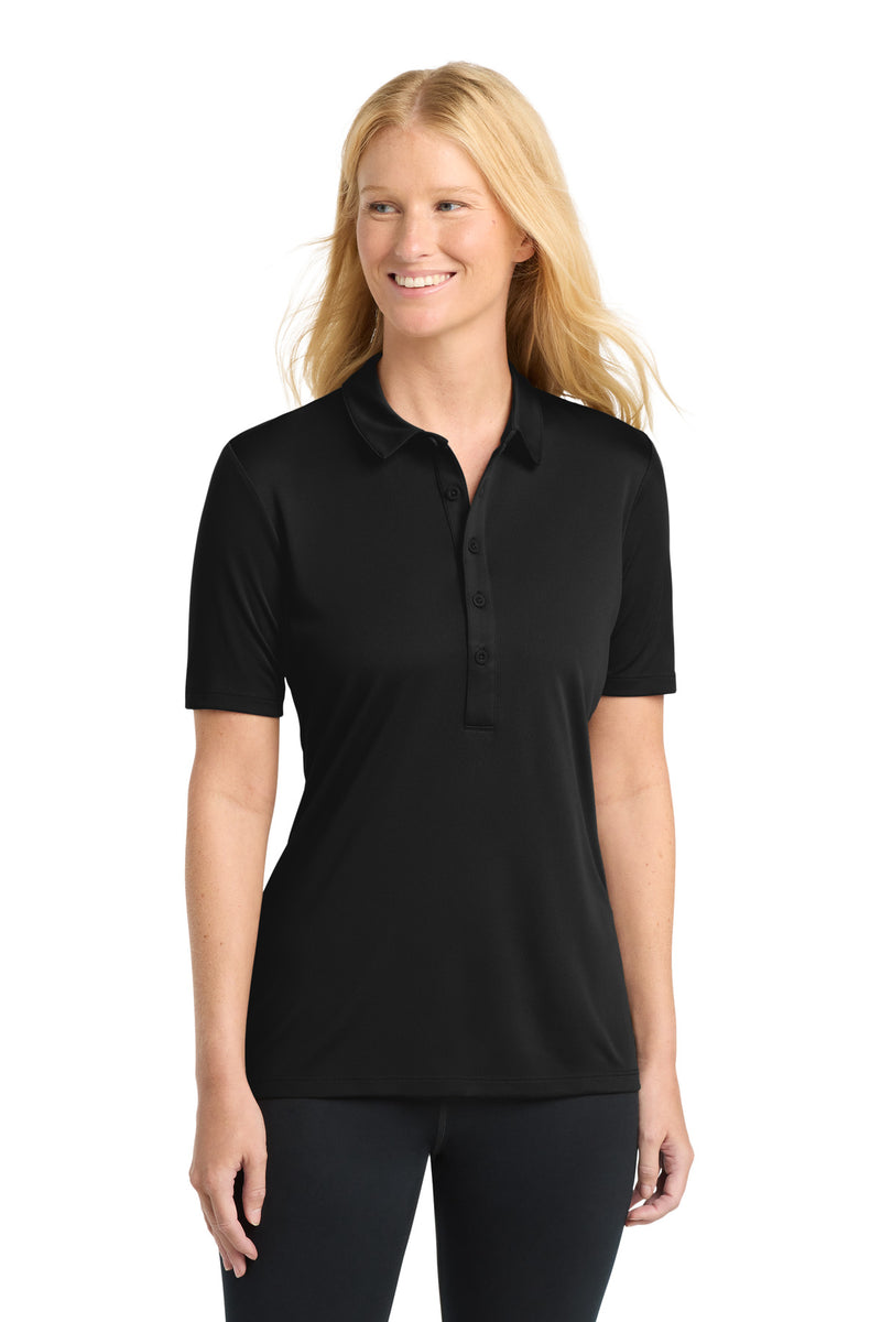 Sport-Tek Women's Posi-UV  Pro Polo - Black