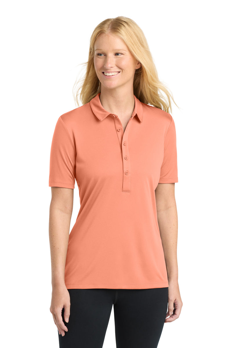 Sport-Tek Women's Posi-UV  Pro Polo - Soft Coral