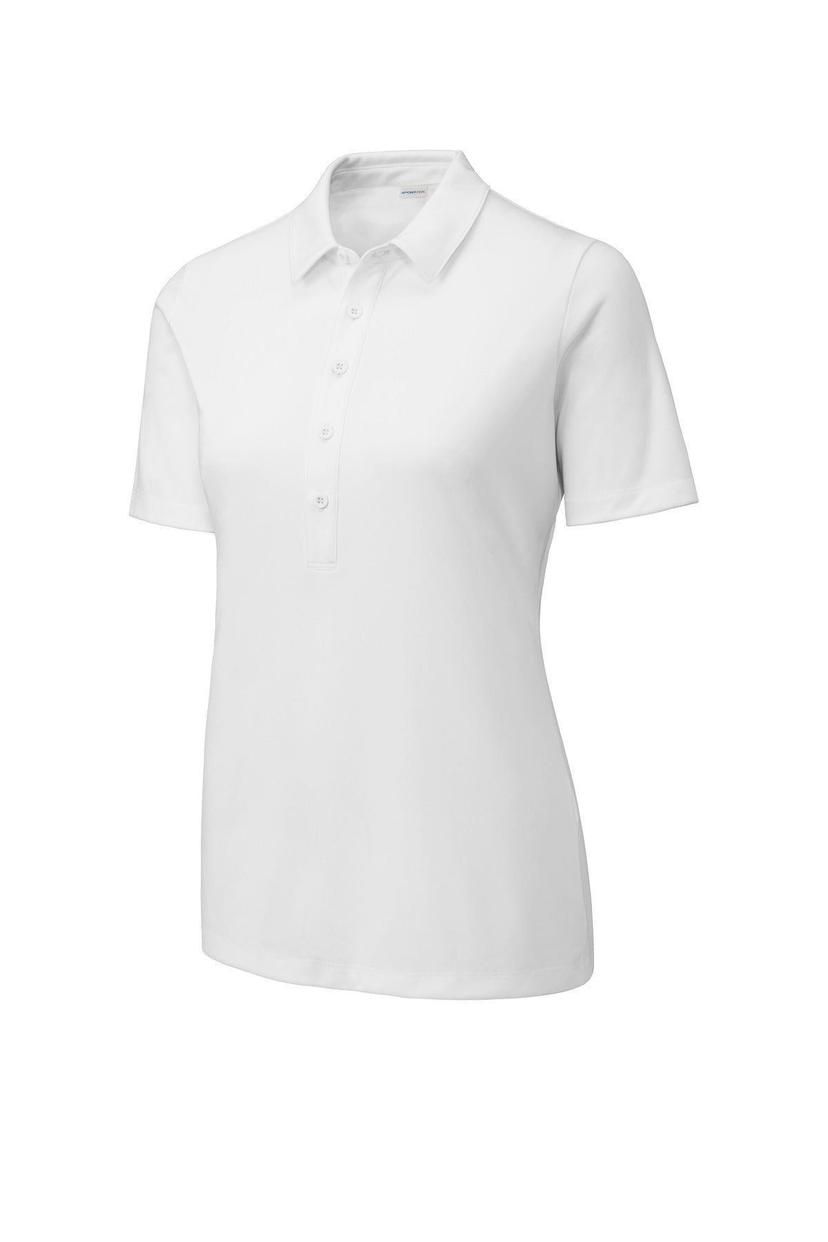 Sport-Tek Women's Posi-UV  Pro Polo - White