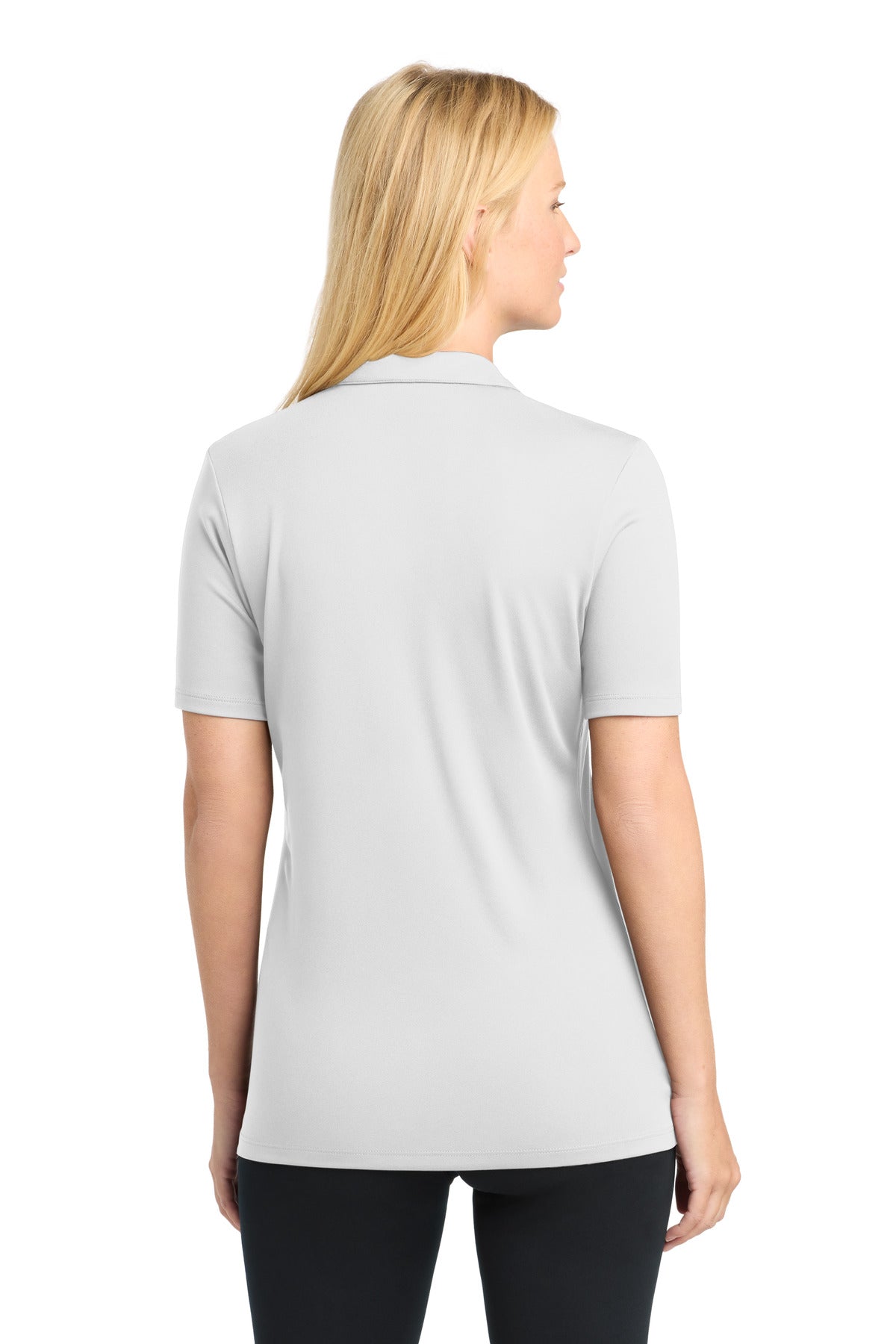 Sport-Tek Women's Posi-UV  Pro Polo - White