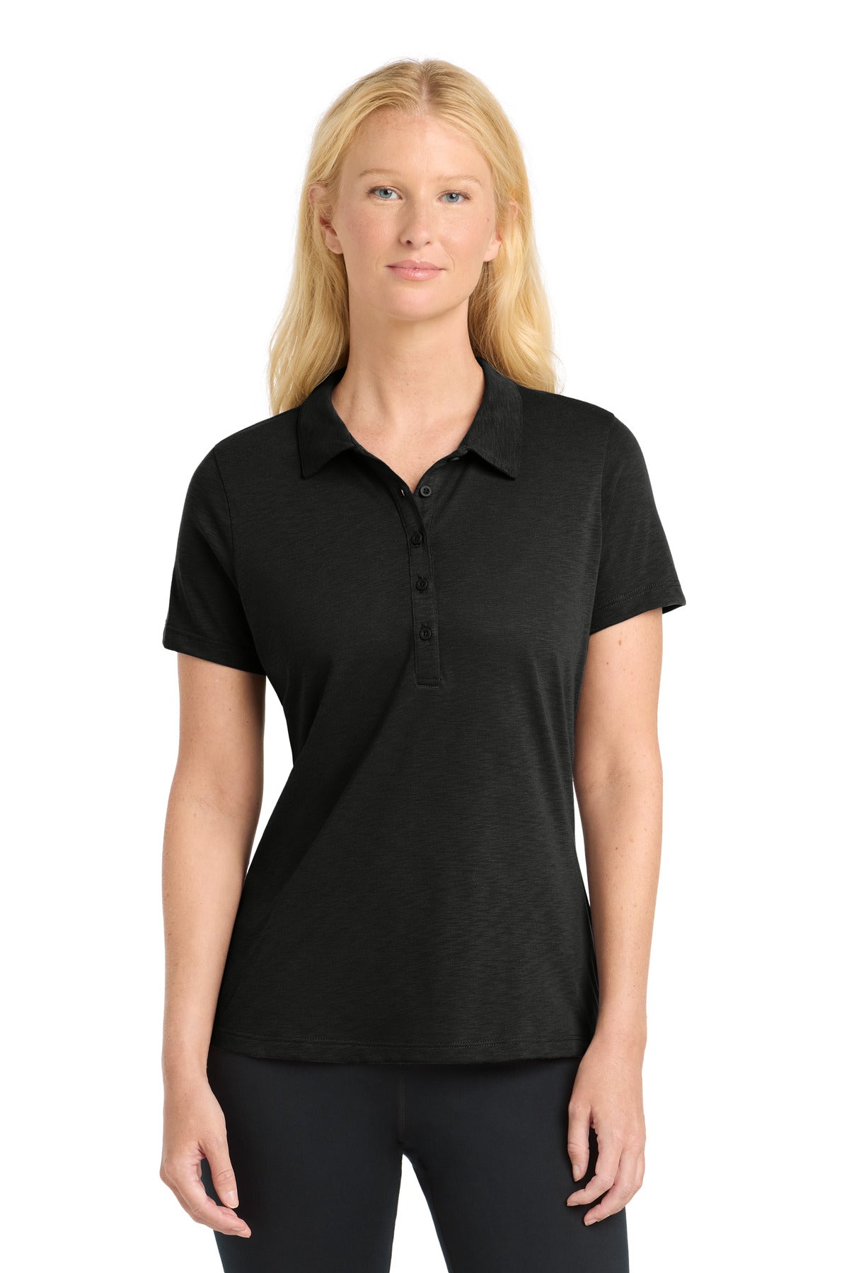 Sport-Tek Women's PosiCharge Strive Polo - Black