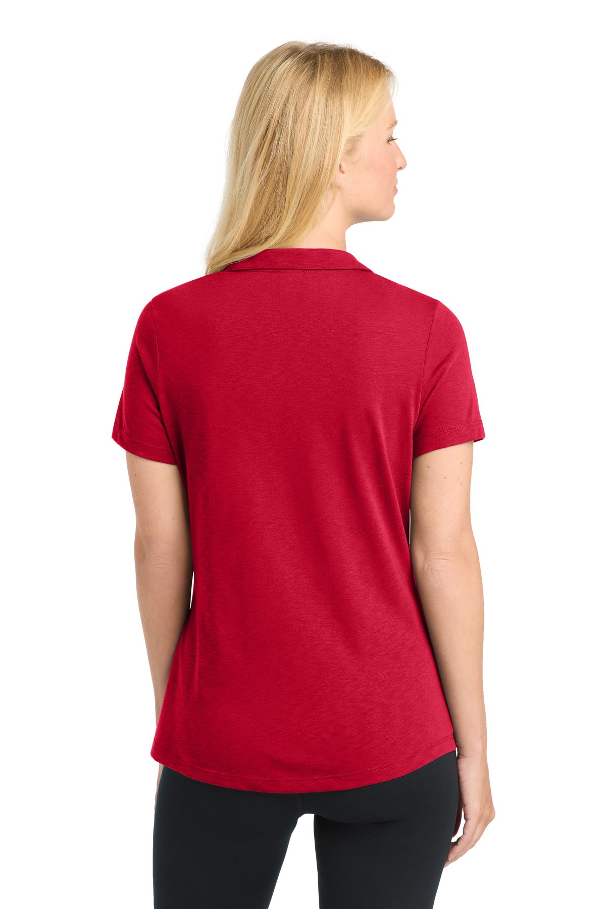Sport-Tek Women's PosiCharge Strive Polo - Deep Red