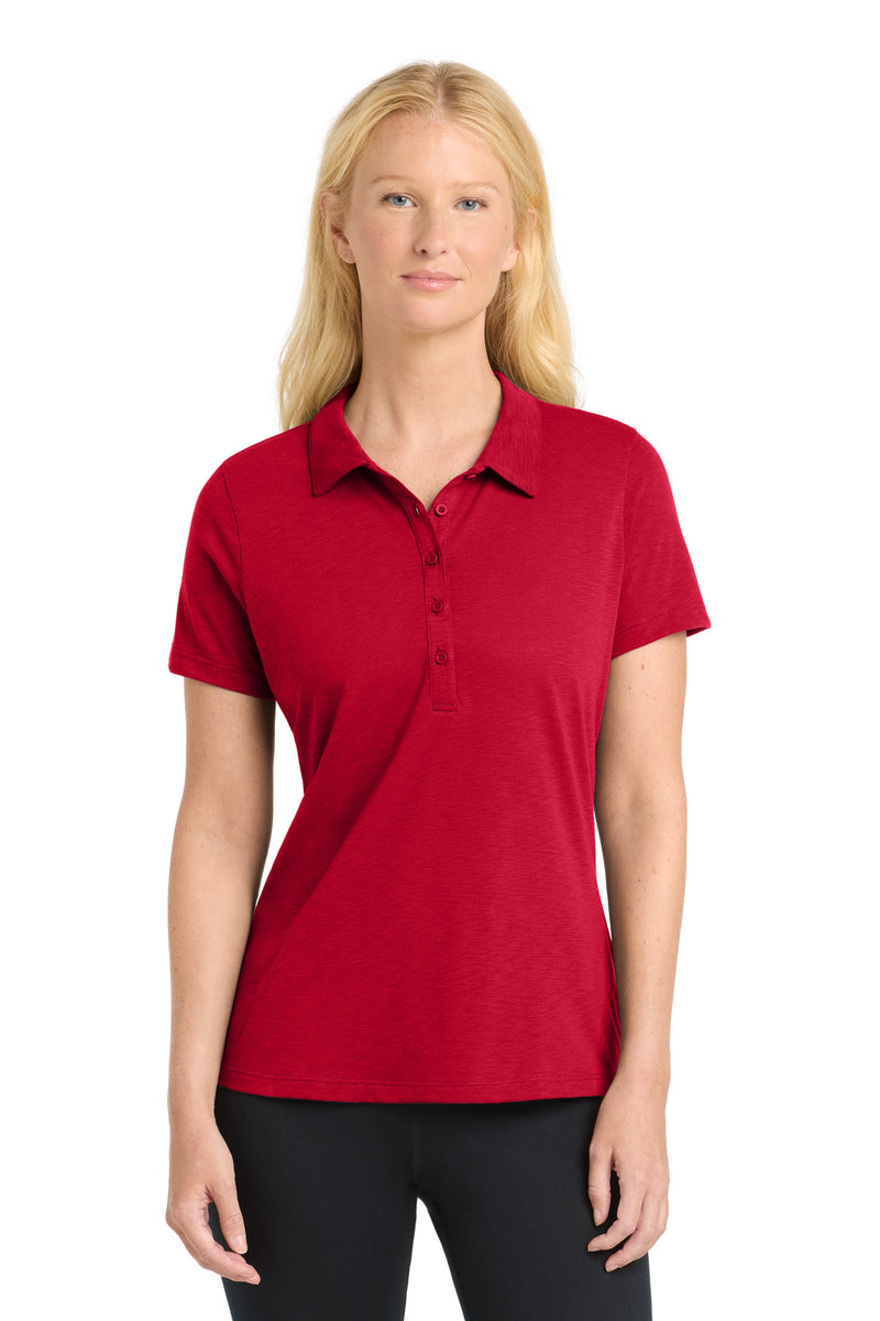 Sport-Tek Women's PosiCharge Strive Polo - Deep Red