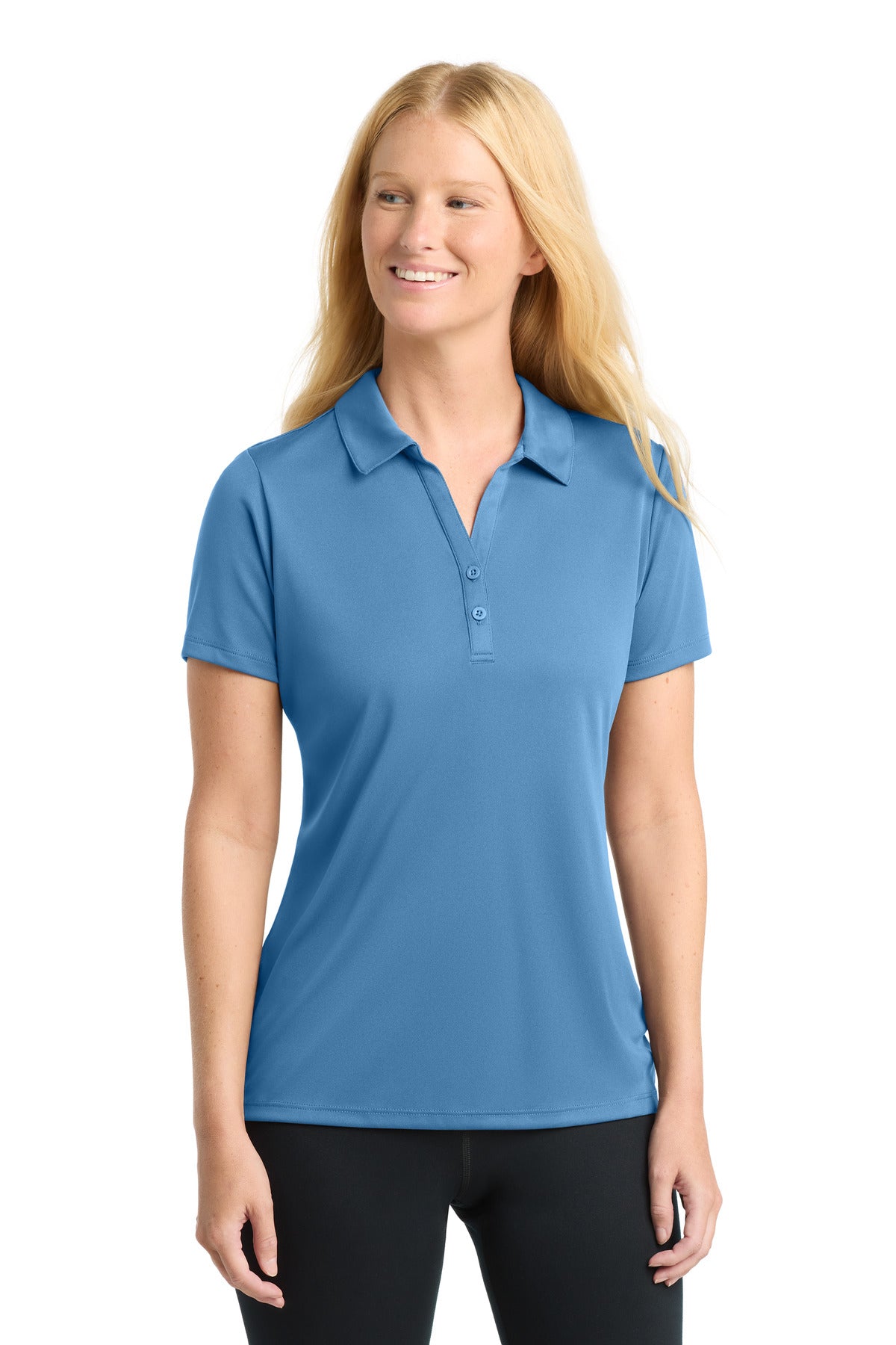 Sport-Tek  Women's PosiCharge  Competitor  Polo - Carolina Blue