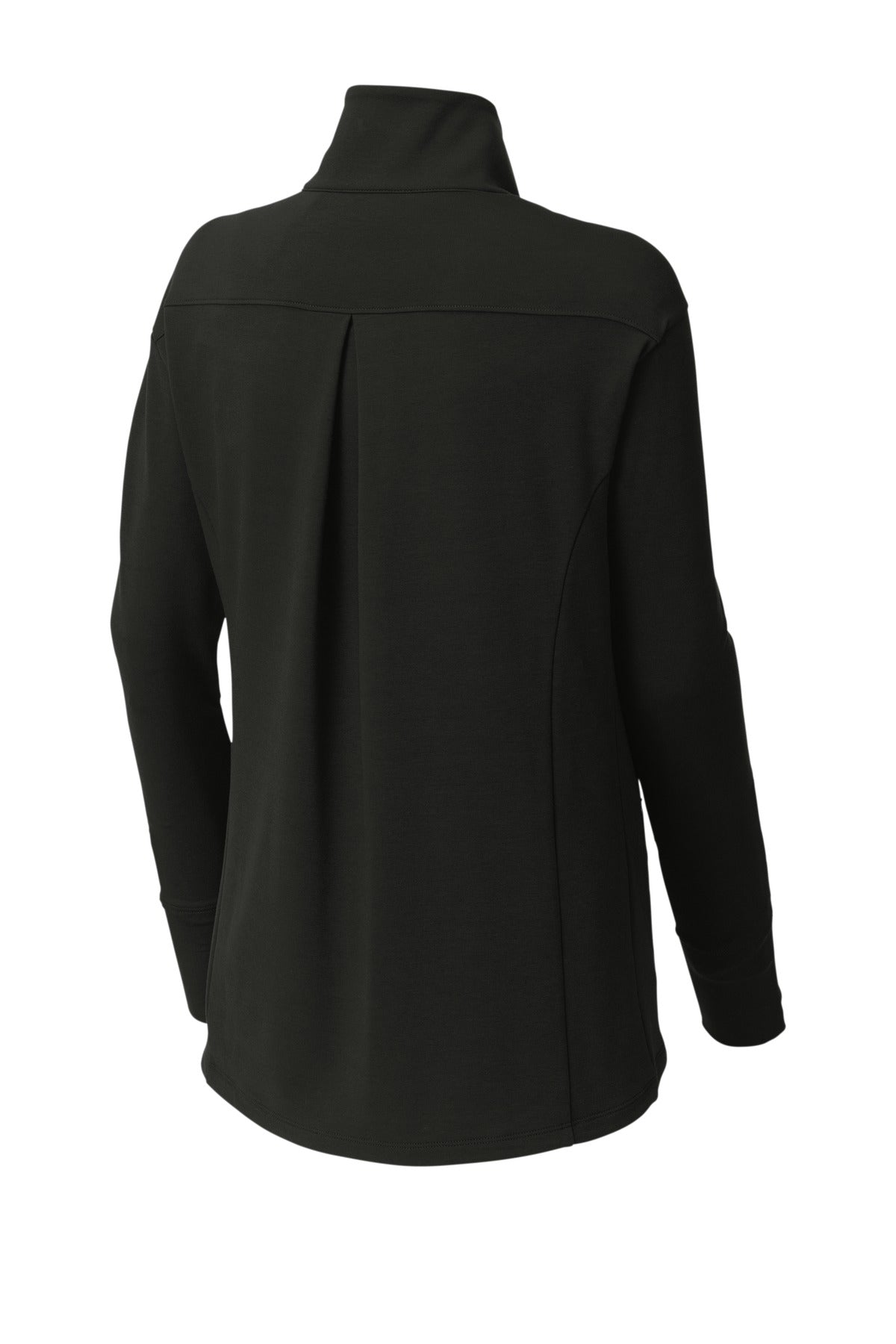 Sport-Tek Women's Sport-Wick Flex Fleece Full-Zip - Black