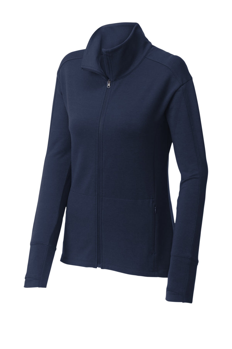 Sport-Tek Women's Sport-Wick Flex Fleece Full-Zip - True Navy
