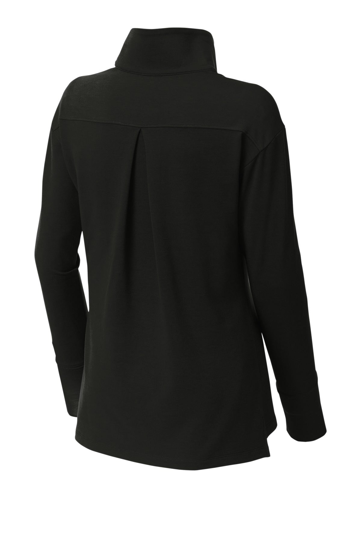 Sport-Tek Women's Sport-Wick Flex Fleece 1/4-Zip - Black