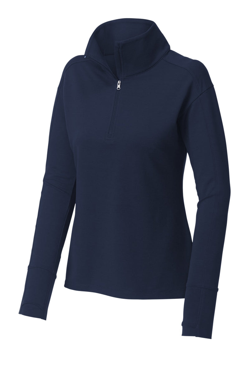 Sport-Tek Women's Sport-Wick Flex Fleece 1/4-Zip - True Navy