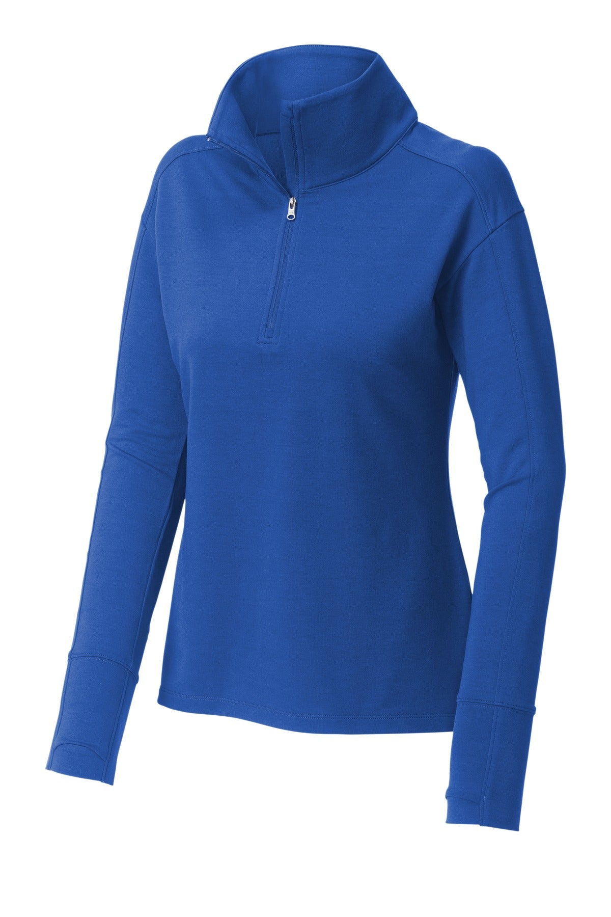 Sport-Tek Women's Sport-Wick Flex Fleece 1/4-Zip - True Royal
