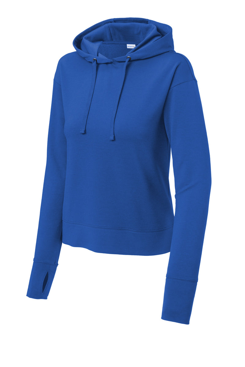 Sport-Tek Women's Sport-Wick Flex Fleece Pullover Hoodie - True Royal