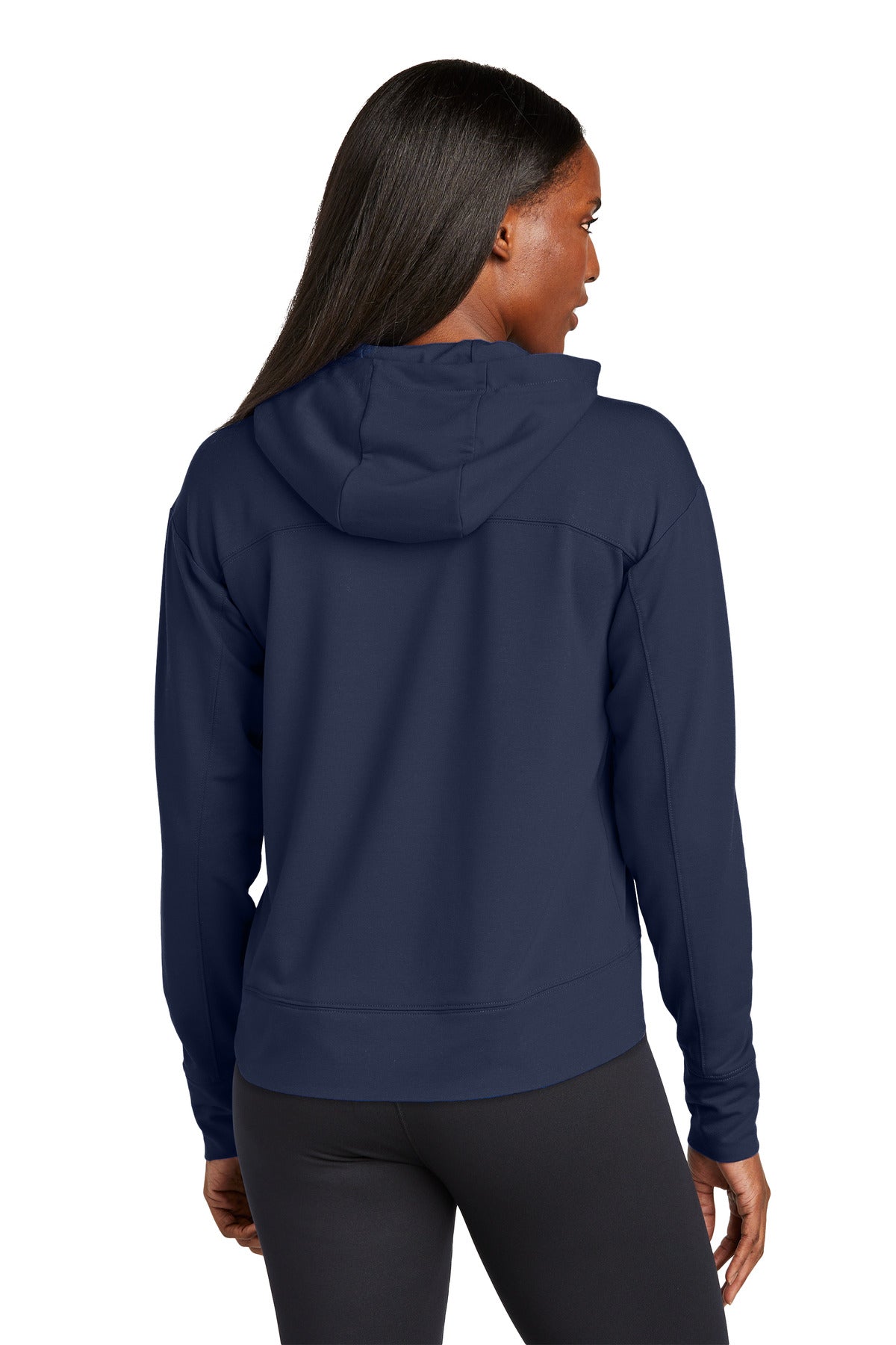 Sport-Tek Women's Sport-Wick Flex Fleece Pullover Hoodie - True Navy