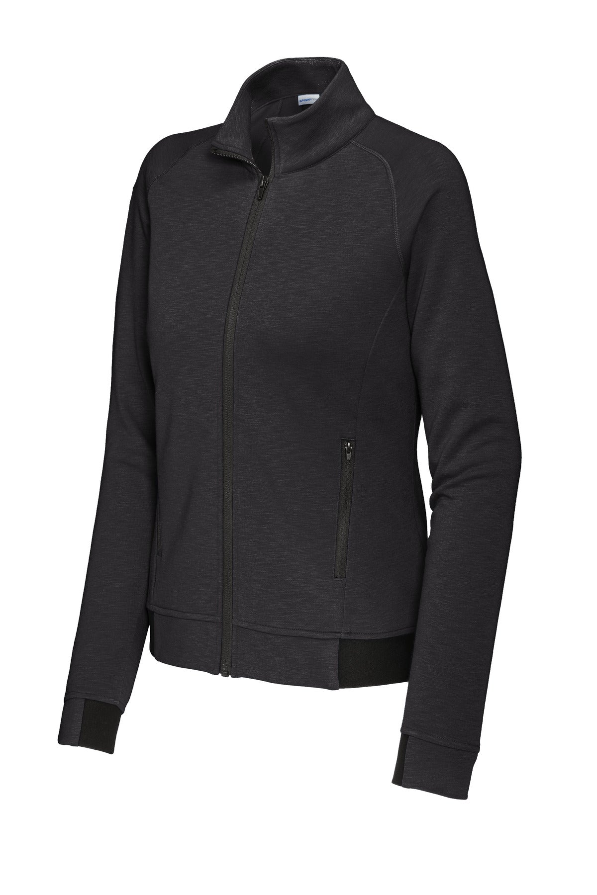 Sport-Tek Women's PosiCharge Strive Full-Zip - Black