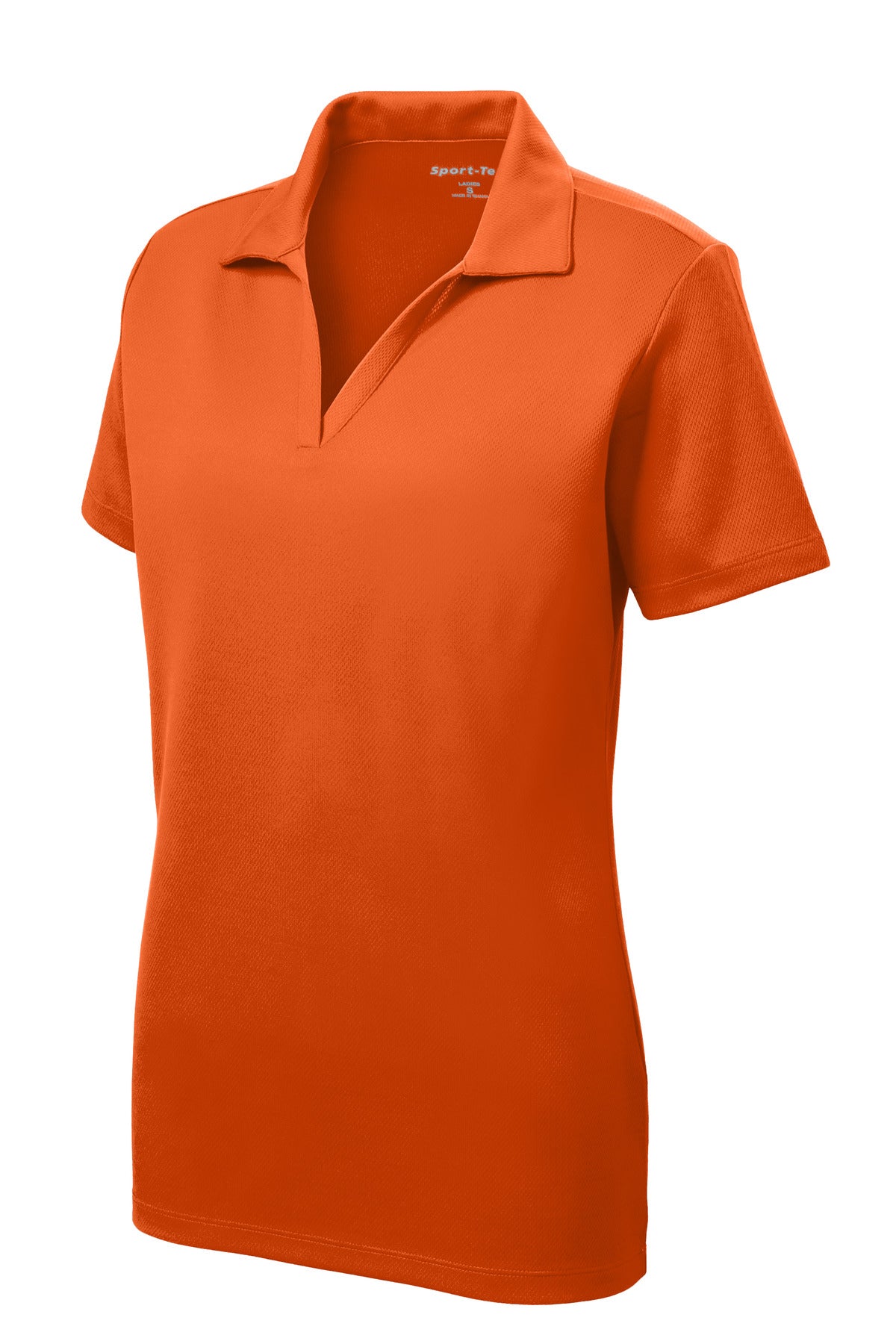 Sport-Tek Women's PosiCharge RacerMesh Polo - Deep Orange
