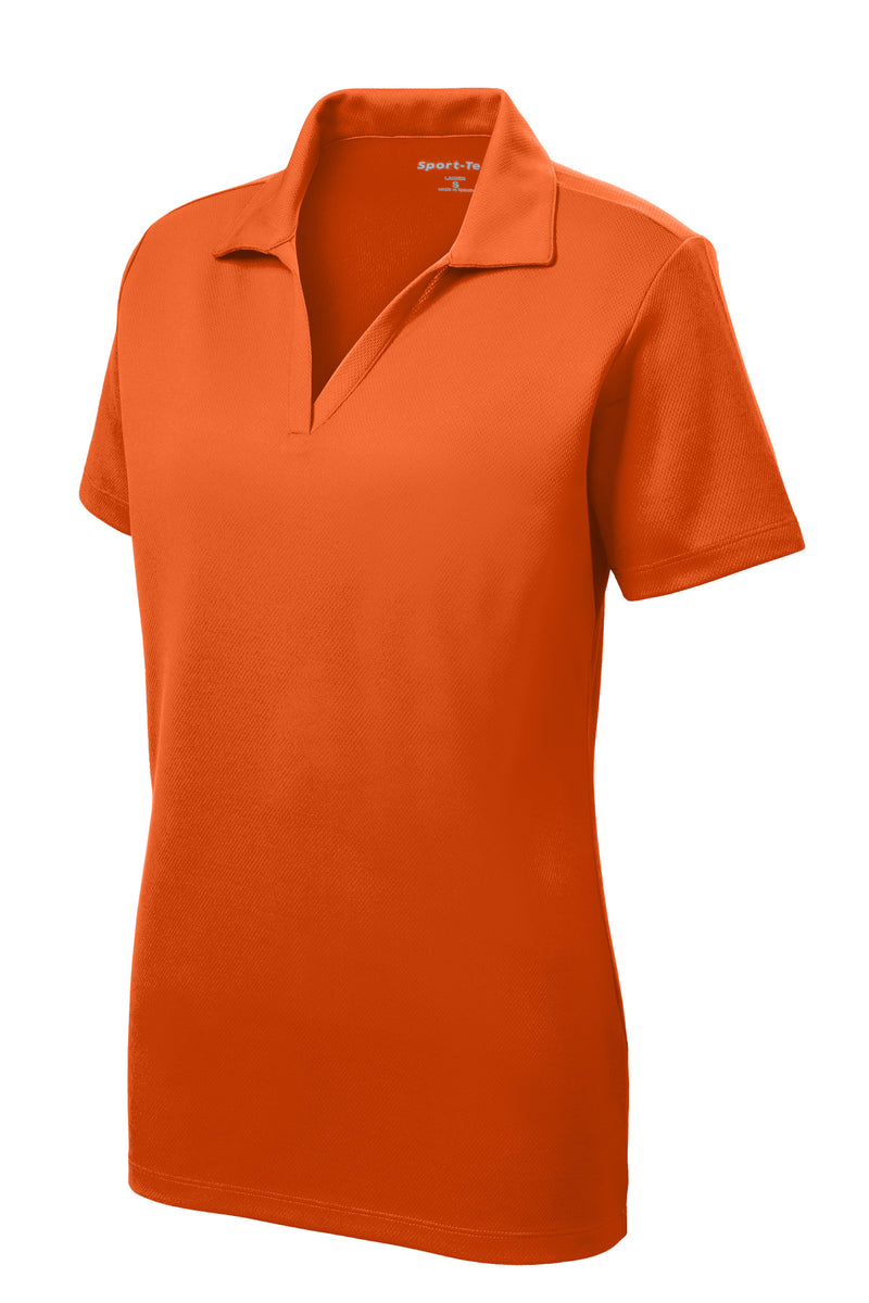 Sport-Tek Women's PosiCharge RacerMesh Polo - Deep Orange