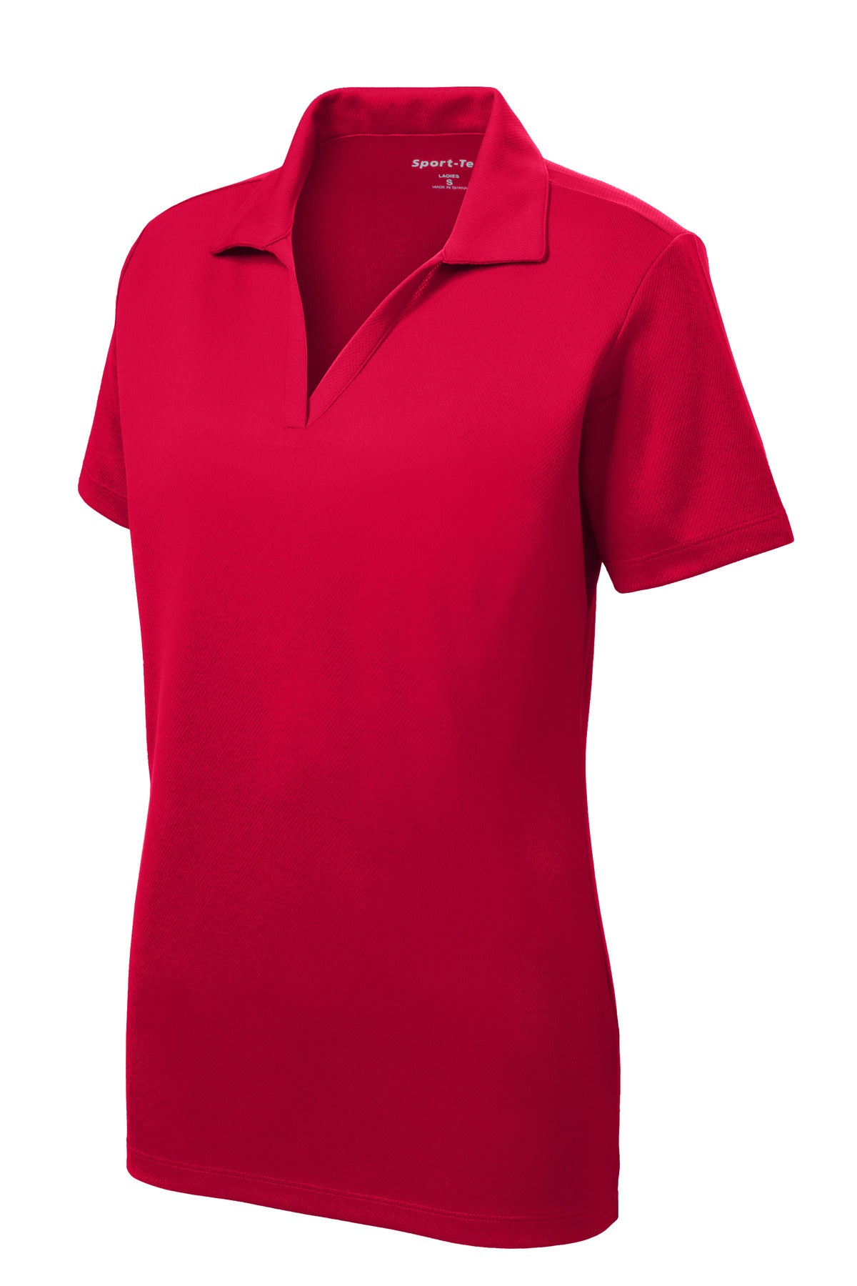 Sport-Tek Women's PosiCharge RacerMesh Polo - Deep Red
