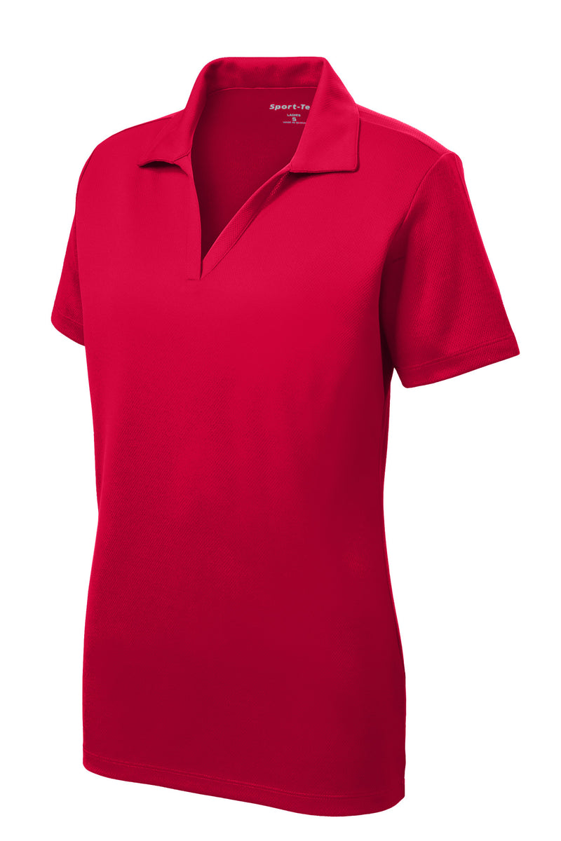 Sport-Tek Women's PosiCharge RacerMesh Polo - Deep Red