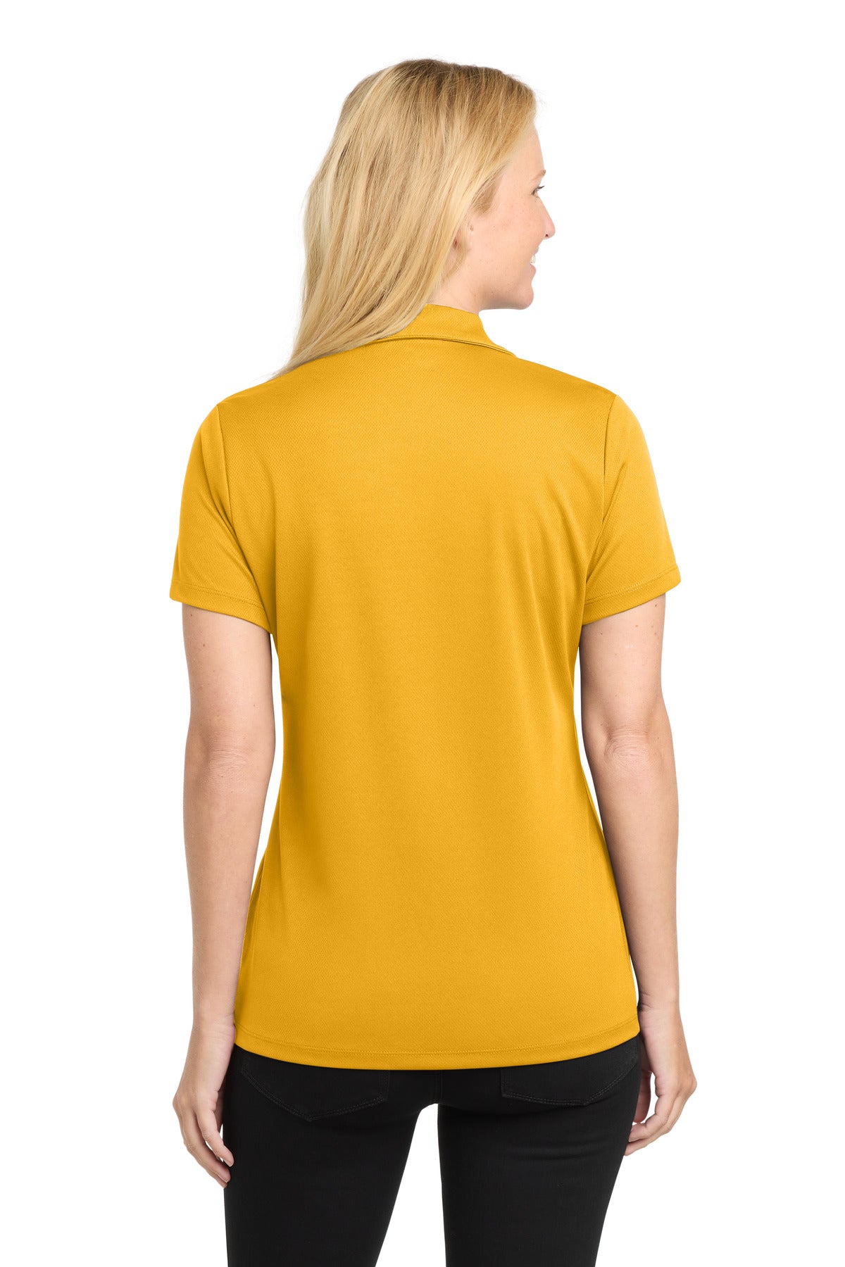 Sport-Tek Women's PosiCharge RacerMesh Polo - Gold