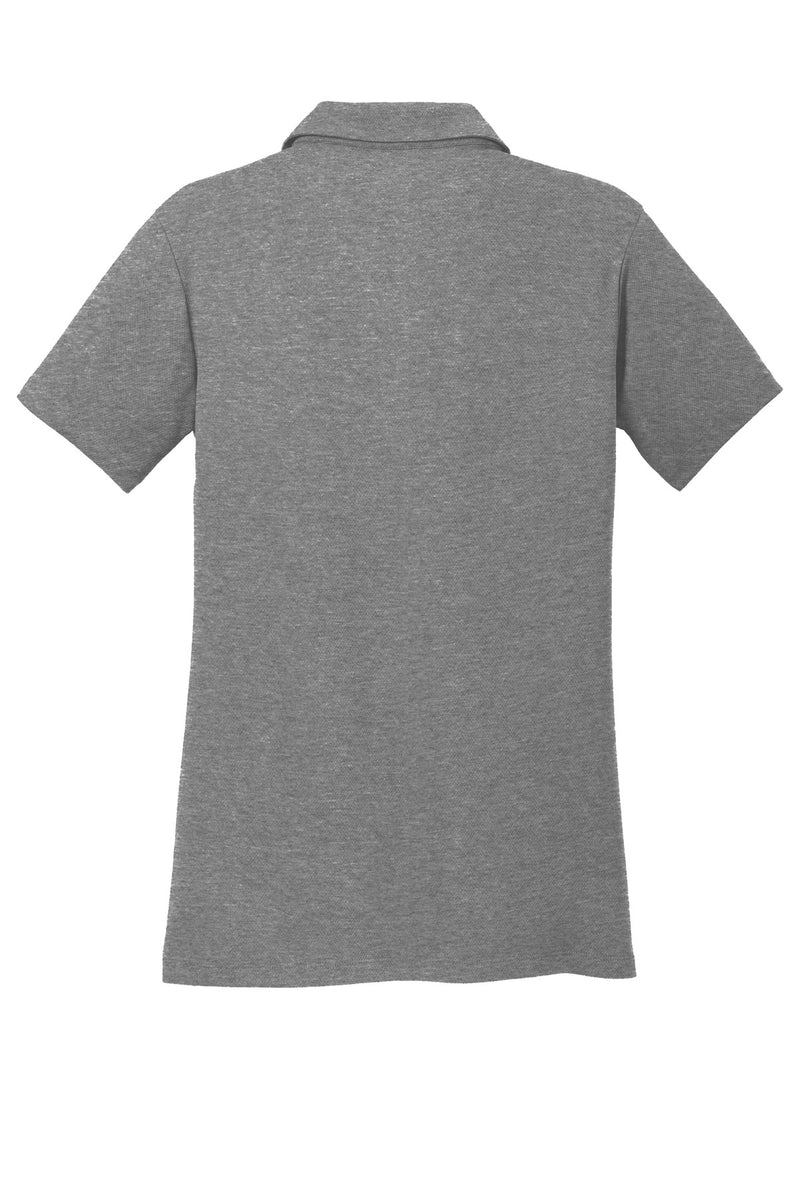 Sport-Tek Women's PosiCharge RacerMesh Polo - Grey Heather