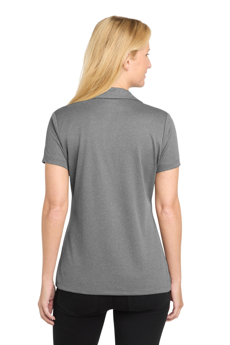 Sport-Tek Women's PosiCharge RacerMesh Polo - Grey Heather