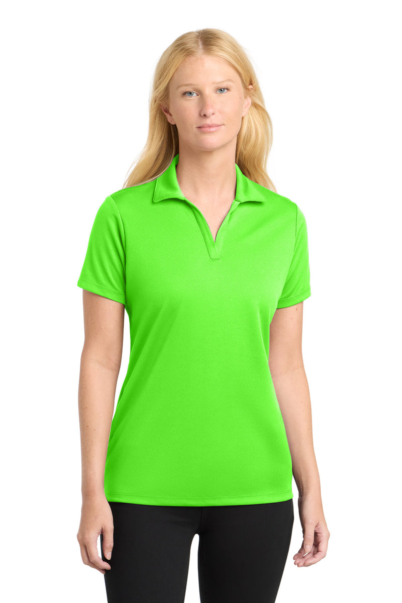 Sport-Tek Women's PosiCharge RacerMesh Polo - Neon Green