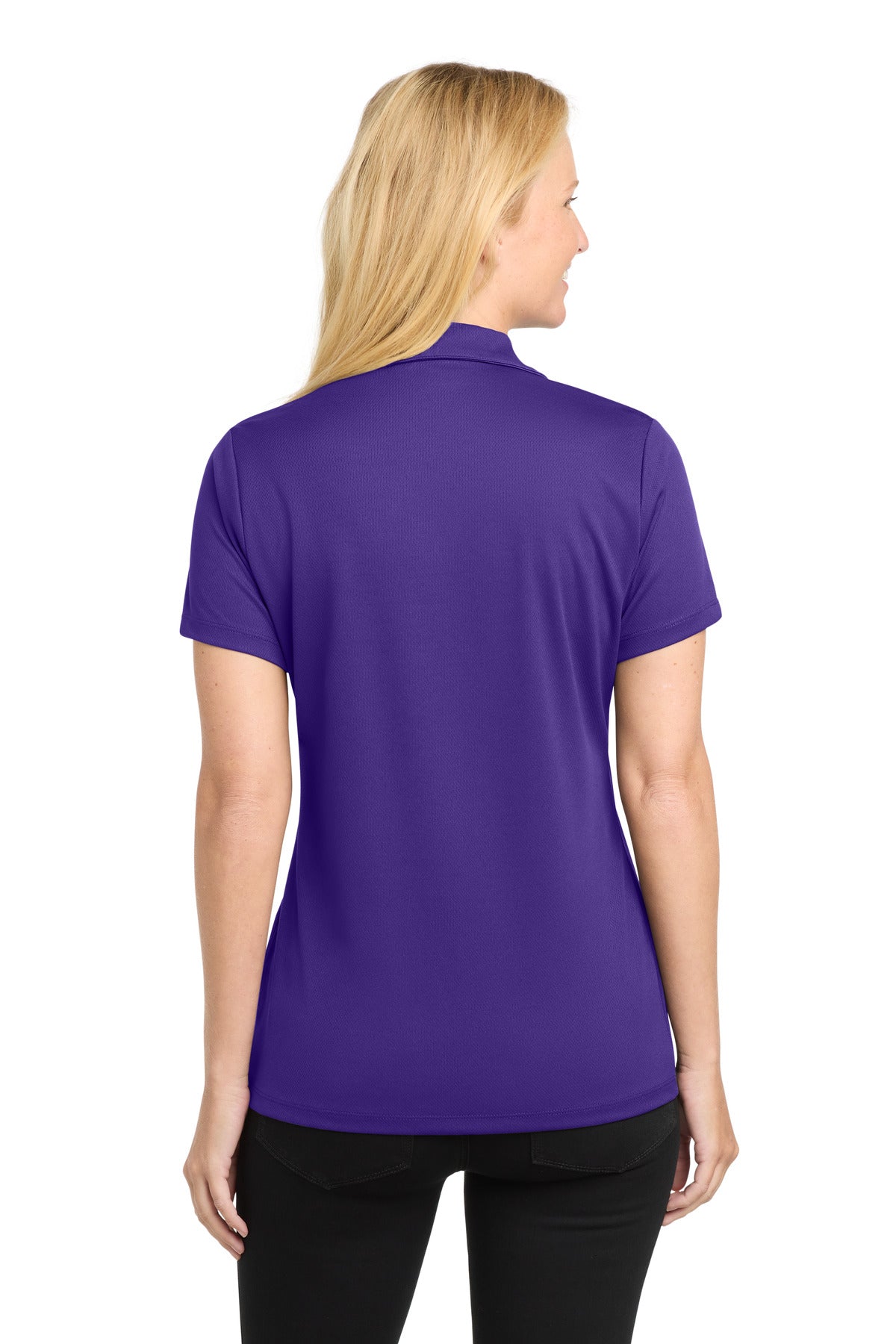 Sport-Tek Women's PosiCharge RacerMesh Polo - Purple