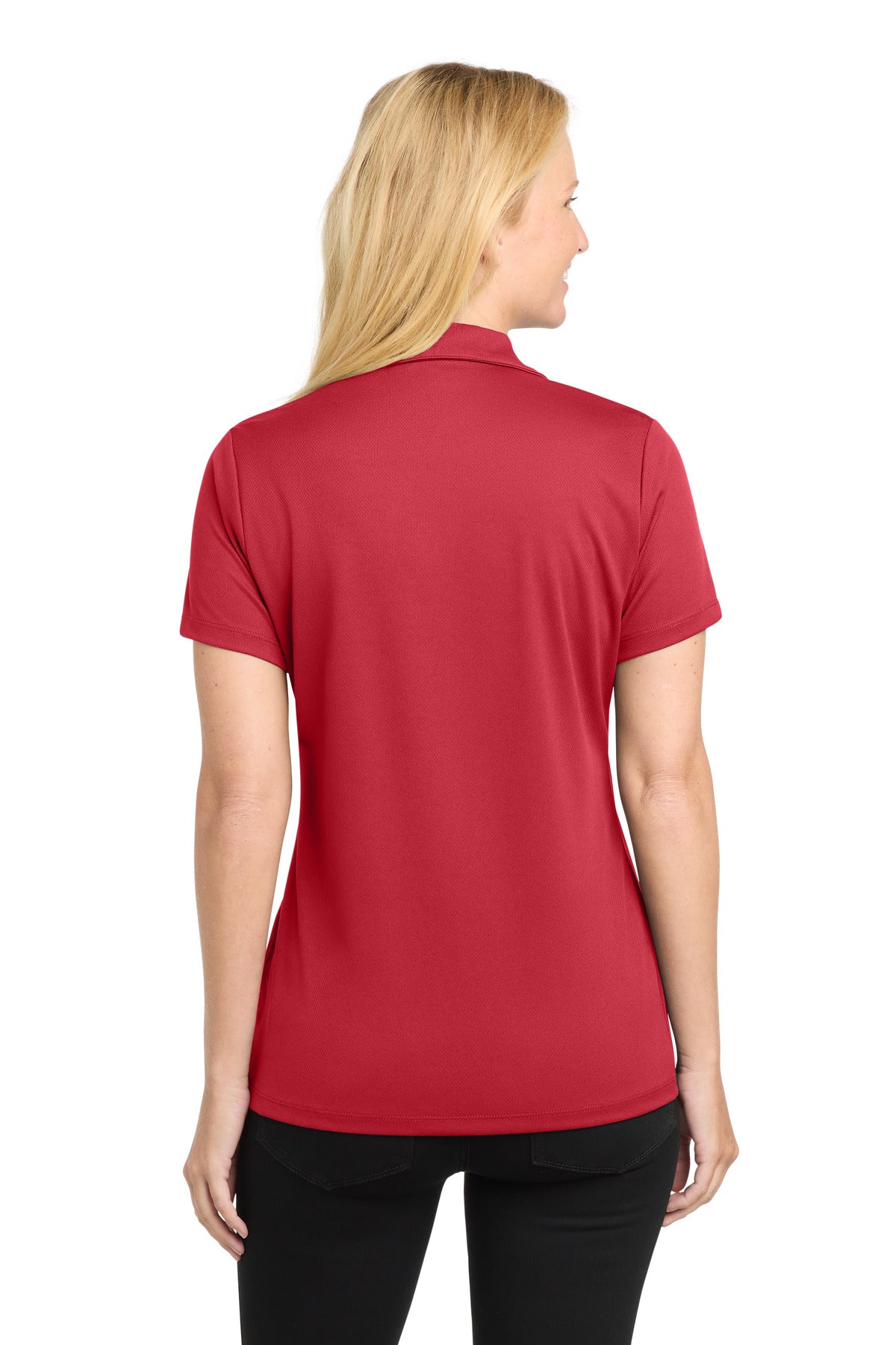 Sport-Tek Women's PosiCharge RacerMesh Polo - True Red