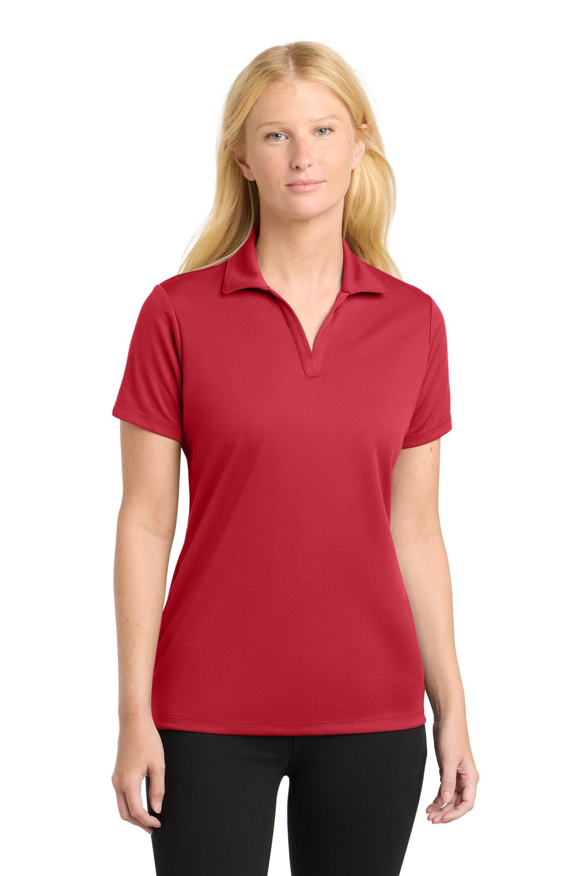 Sport-Tek Women's PosiCharge RacerMesh Polo - True Red
