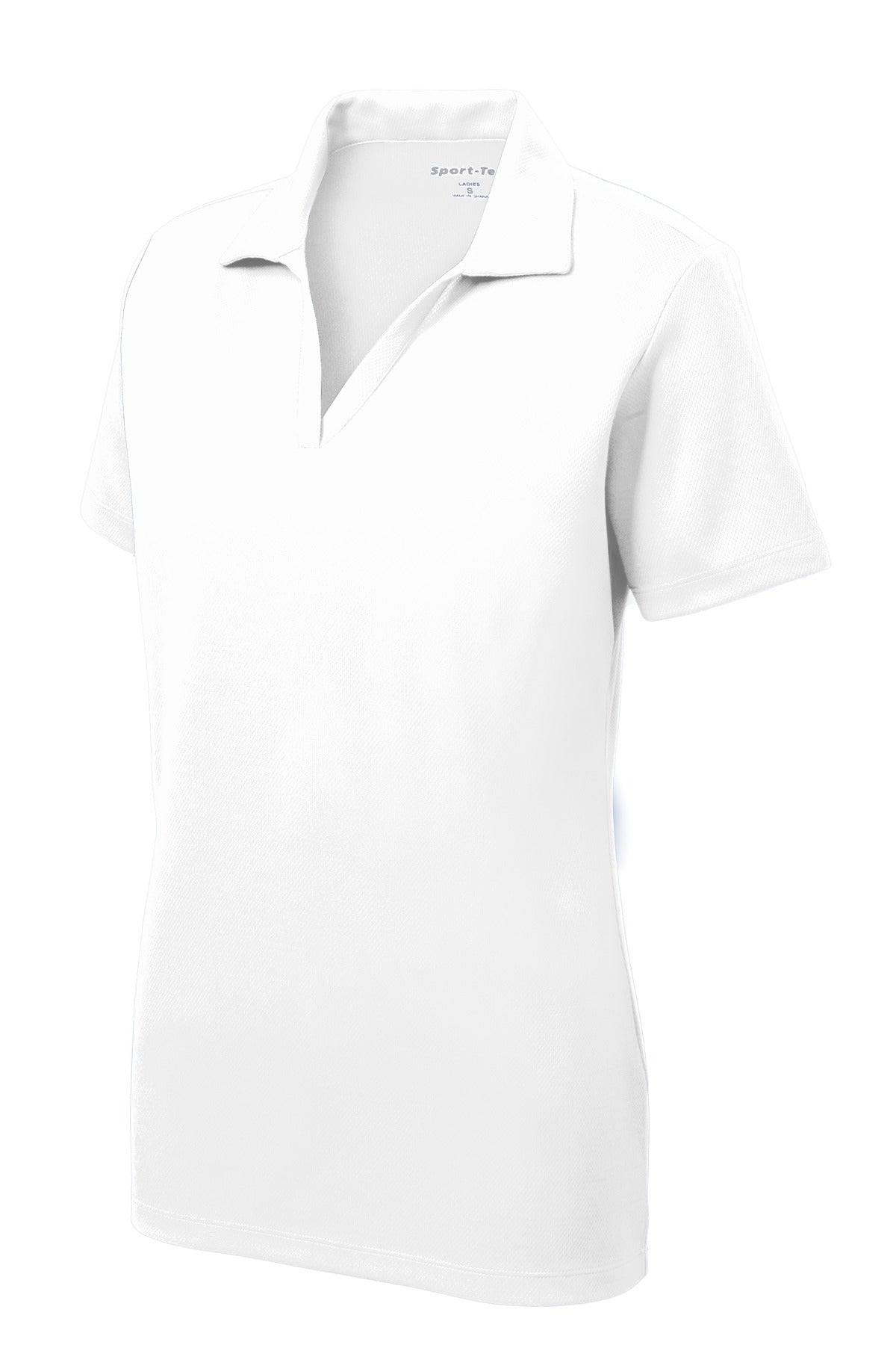 Sport-Tek Women's PosiCharge RacerMesh Polo - White