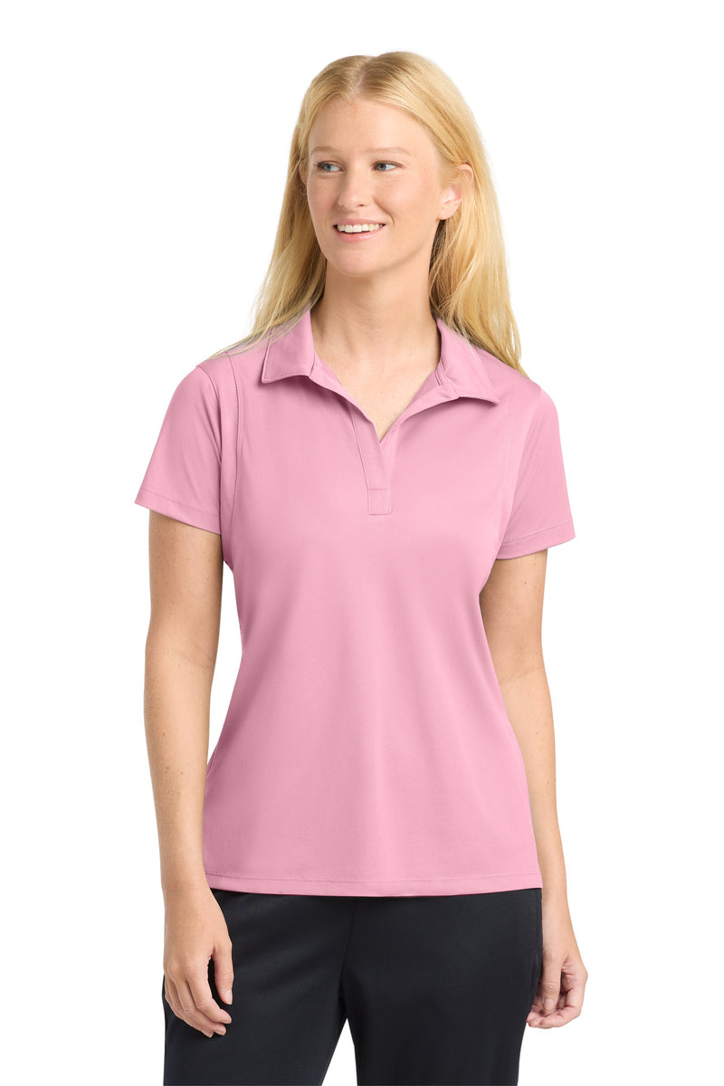 Sport-Tek Women's Micropique Sport-Wick Polo - Light Pink