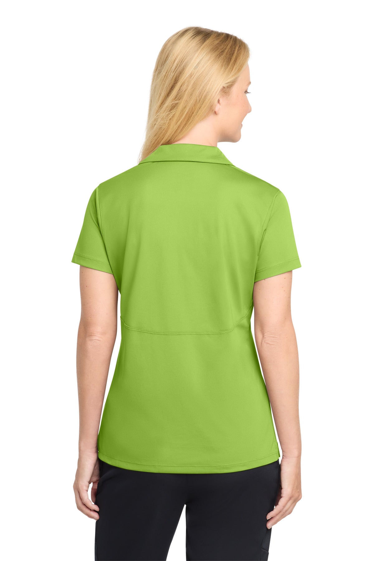 Sport-Tek Women's Micropique Sport-Wick Polo - Lime Shock