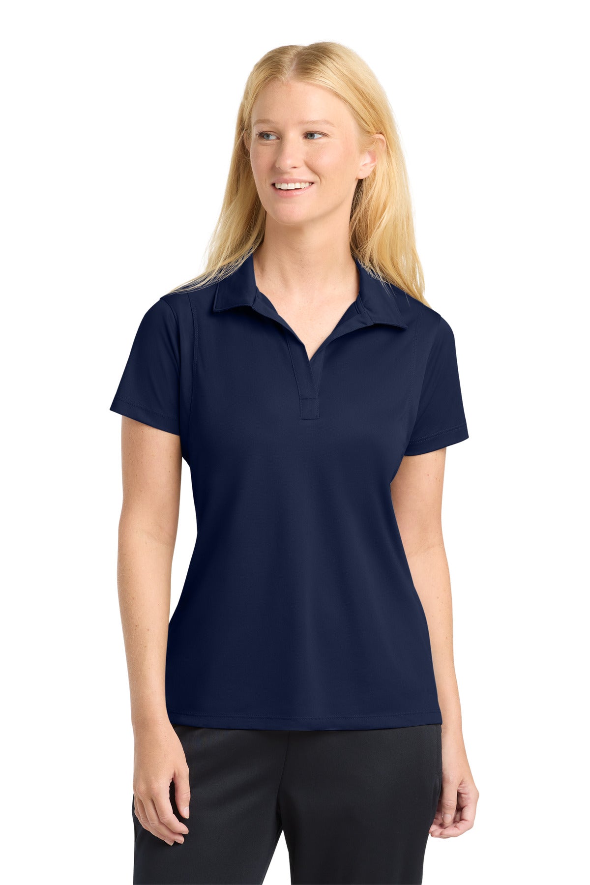 Sport-Tek Women's Micropique Sport-Wick Polo - True Navy