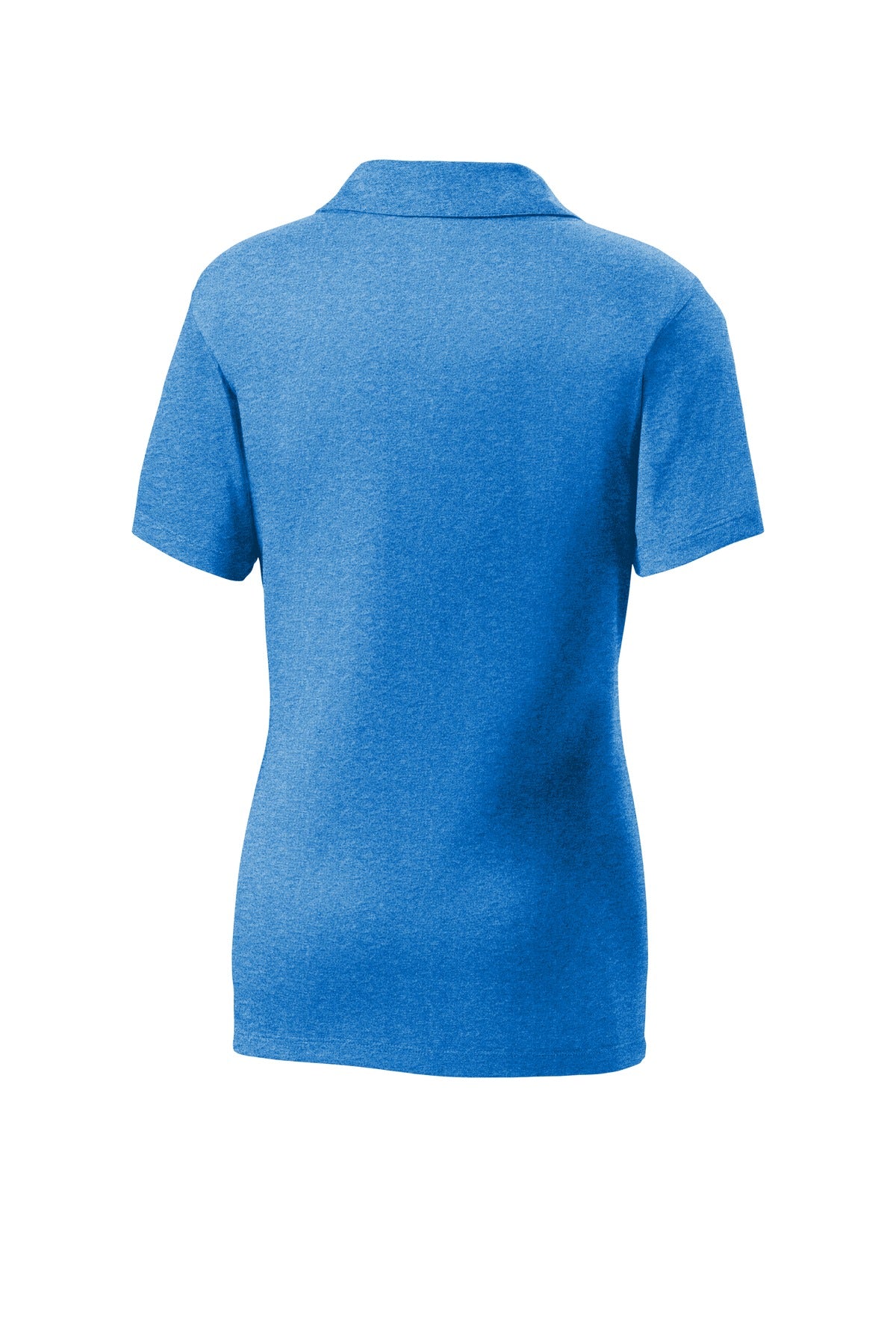 Sport-Tek Women's Heather Contender Polo - Blue Wake Heather
