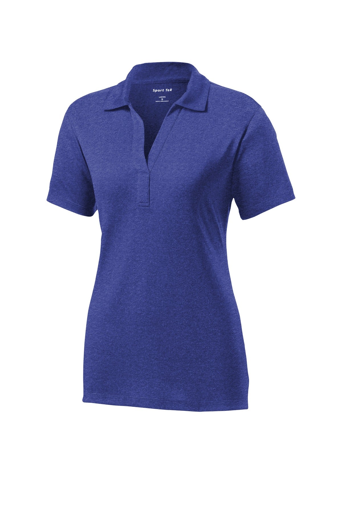 Sport-Tek Women's Heather Contender Polo - Cobalt Heather
