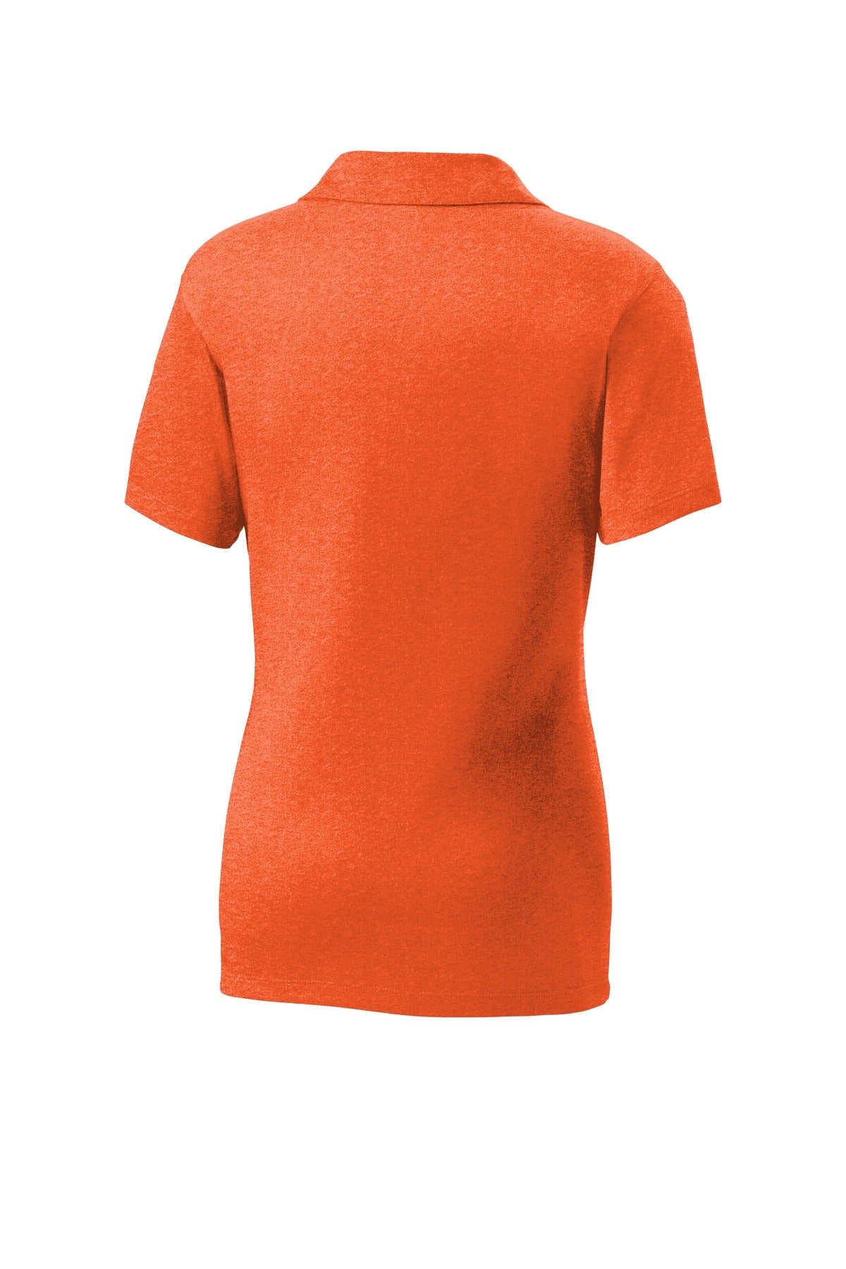 Sport-Tek Women's Heather Contender Polo - Deep Orange Heather
