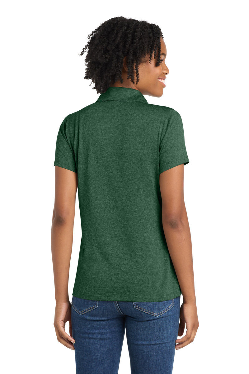 Sport-Tek Women's Heather Contender Polo - Forest Green Heather