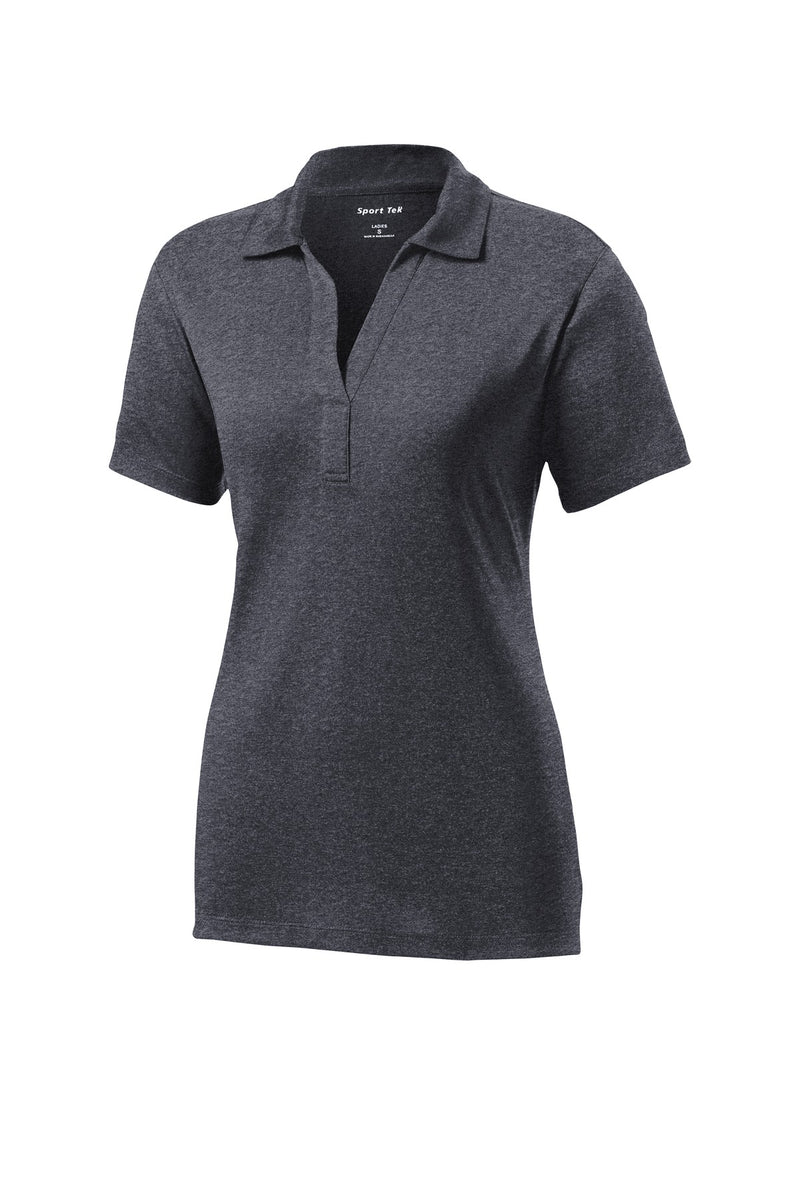 Sport-Tek Women's Heather Contender Polo - Graphite Heather